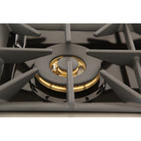 Kucht Professional 48 in. 6.7 cu ft. Natural Gas Range with Red Door and Silver Knobs - KNG481-R