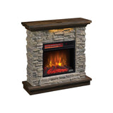 Duraflame Austin Infrared Electric Fireplace Mantel Package in Stone - 18WM30048-16001 - 201616