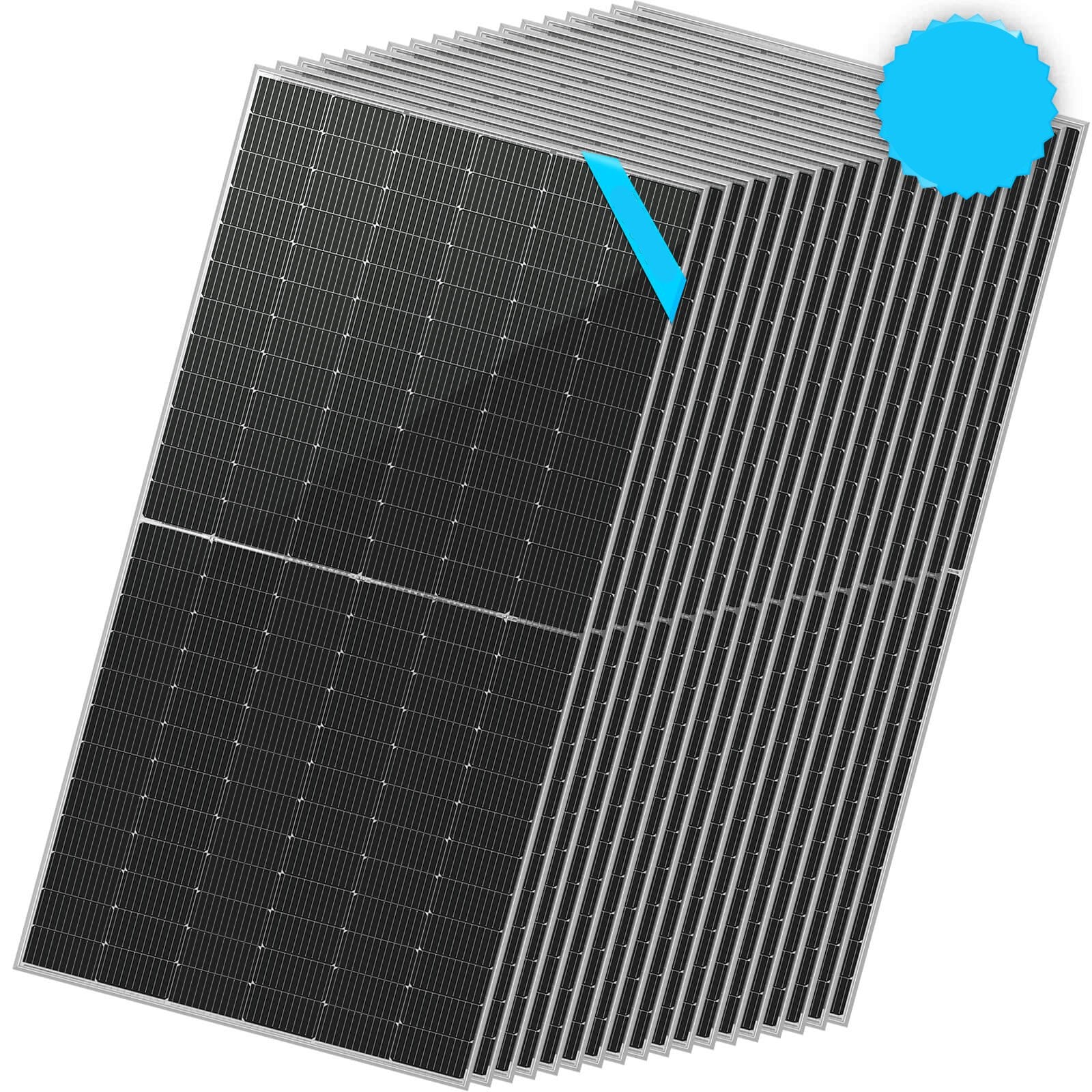 Sun Gold 560 Watt Bifacial PERC Solar Panel - SG-560WBGx2