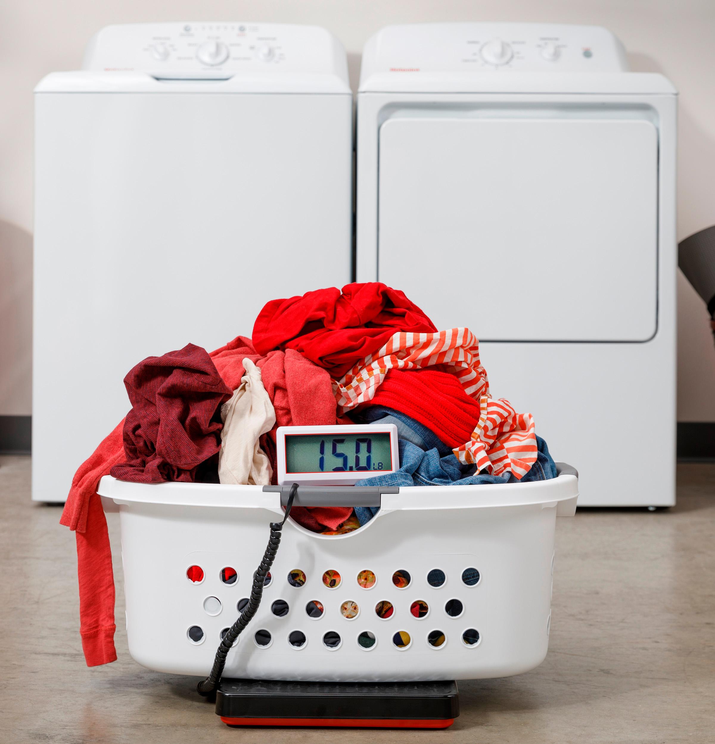 HOTPOINT 4.0 cu. ft. Capacity Washer with Stainless Steel Basket,Cold Plus and Water Level Control - HTW265ASWWW-KT