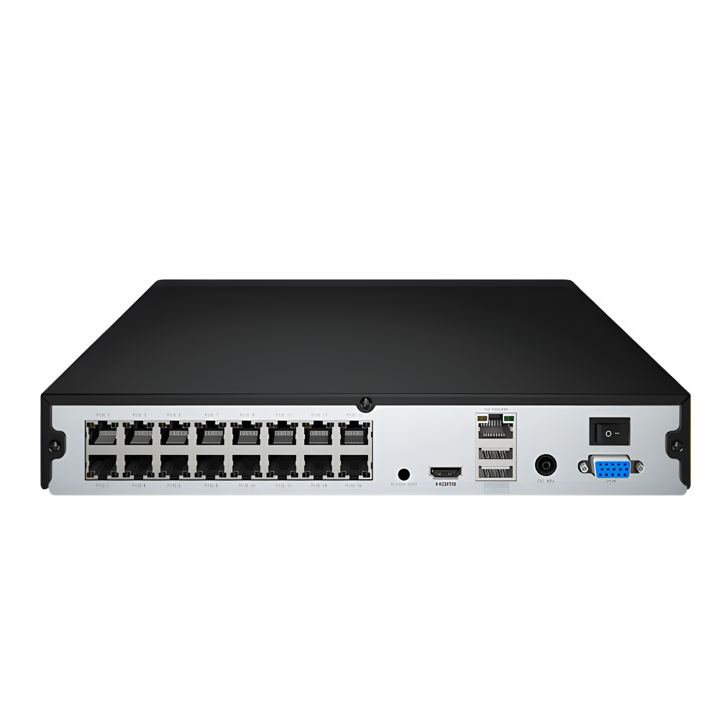 Zosi C225 4K 16 Channel 8-Cam PoE NVR System + 4TB Hard Drive - C225 4K 16