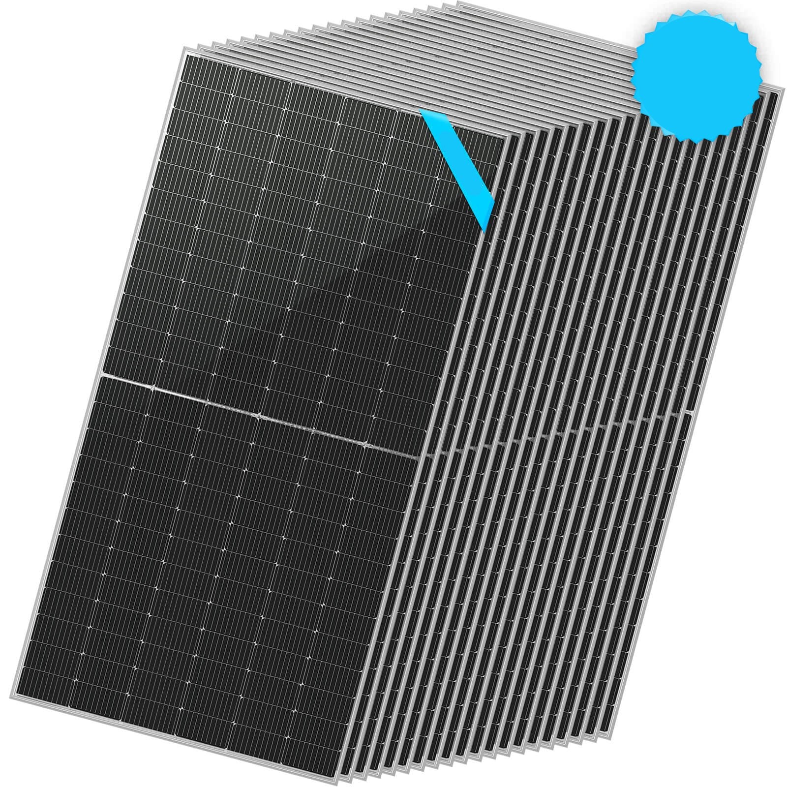 Sun Gold 560 Watt Bifacial PERC Solar Panel - SG-560WBGx2