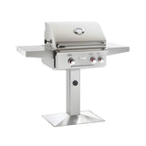 AOG T-Series 24-Inch 2-Burner Gas Grill On Pedestal With Rotisserie - 24NPT