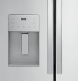 GE APPLIANCES GYE21JYMFS GE(R) ENERGY STAR(R) 20.6 Cu. Ft. Fingerprint Resistant Counter-Depth French-Door Refrigerator - GYE21JYMFS-KT