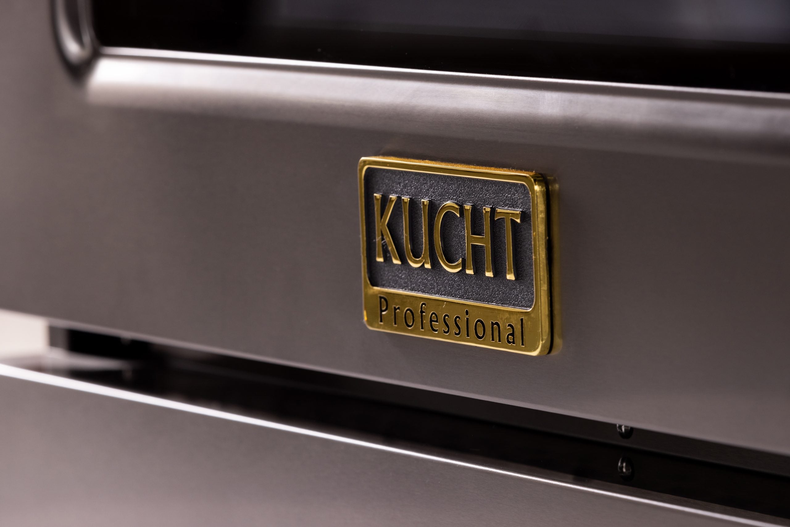Kucht 30" 4.2 cu. ft. 4 Burner Natural Gas Dual Fuel Range in Titanium Stainle - KXD30
