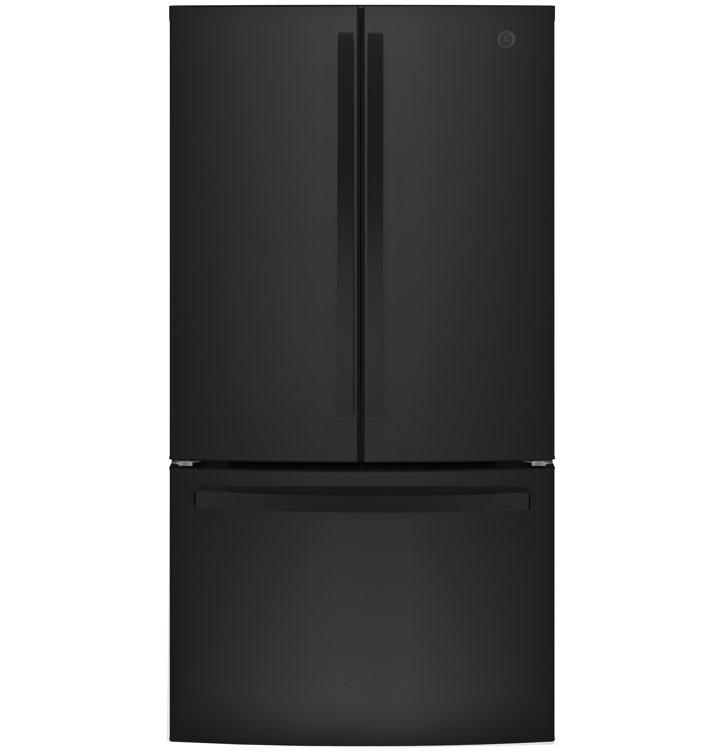 GE APPLIANCES GNE27JGMBB GE® ENERGY STAR® 27.0 Cu. Ft. French-Door Refrigerator - GNE27JGMBB-KT