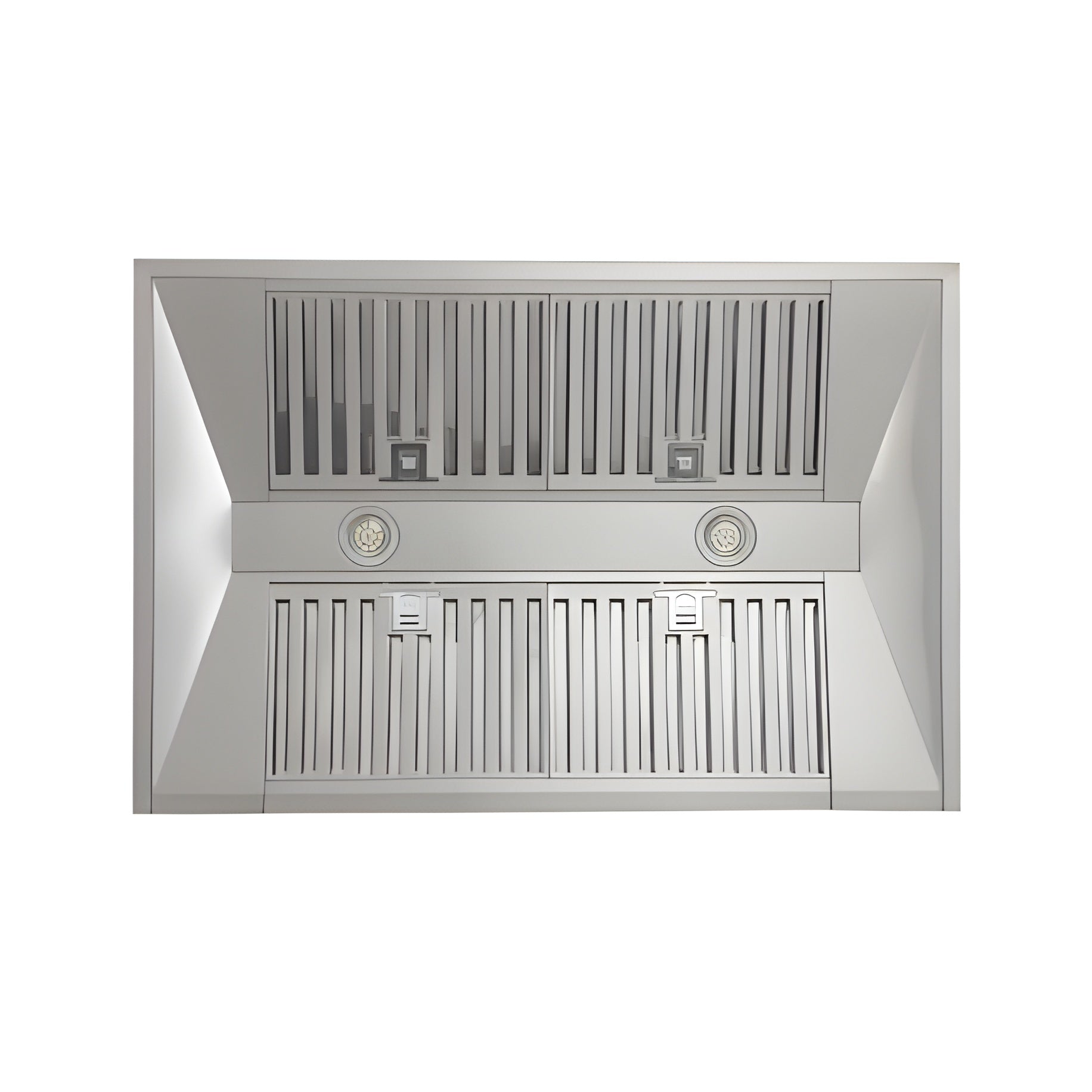 Kucht Professional 30" Wall Mount Range Hood 900 CFM in White - KRH3015-W