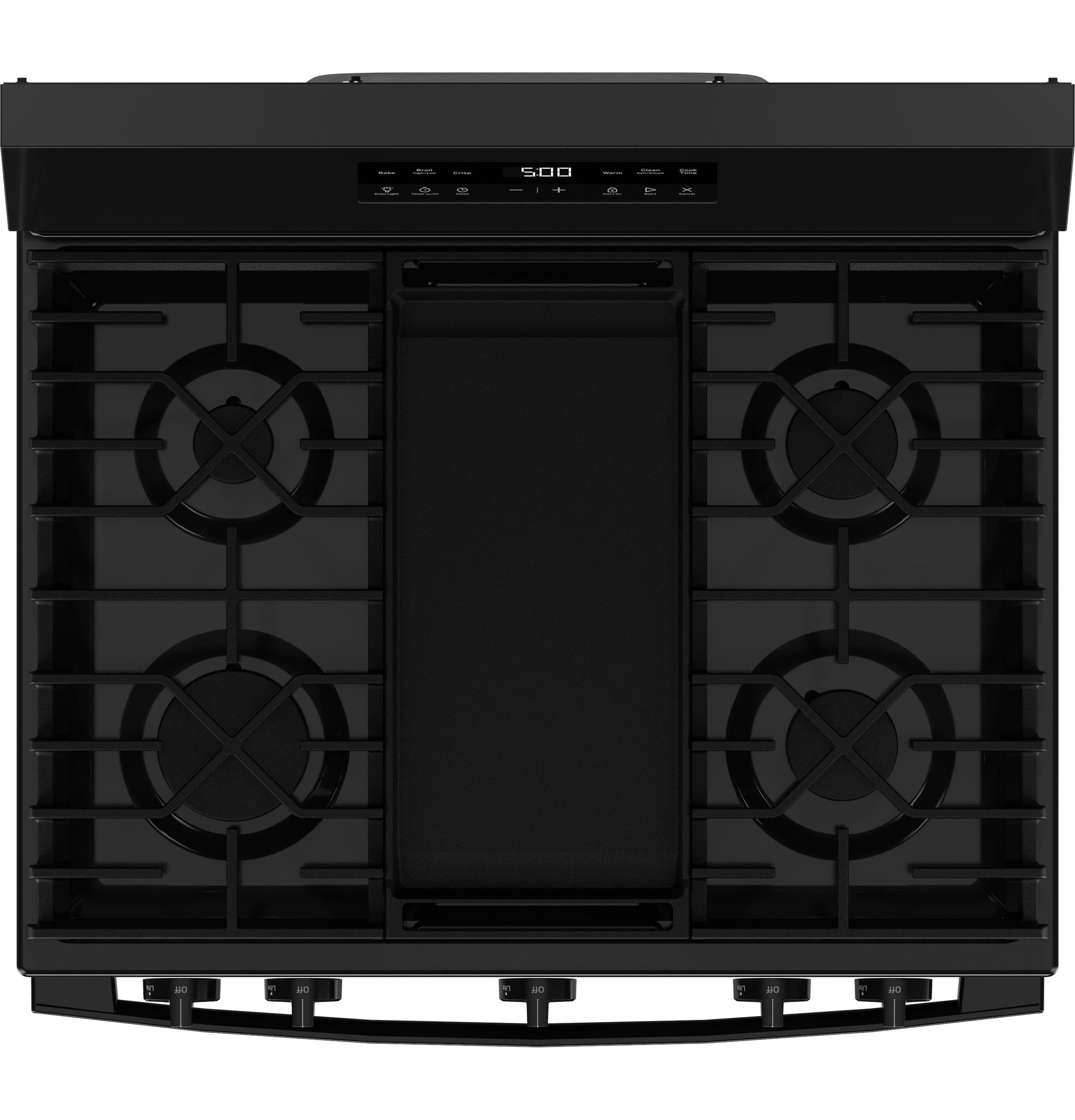 GE APPLIANCES GGF500PVBB GE(R) 30" Free-Standing Gas Range - GGF500PVBB-KT