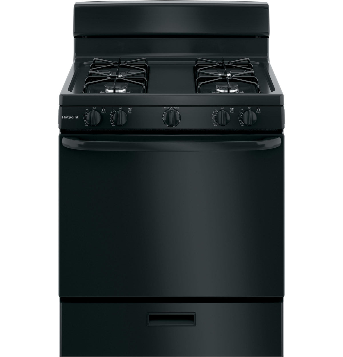 HOTPOINT RGBS300DMBB Hotpoint 30" Free-Standing Gas Range - RGBS300DMBB-KT