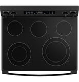 GE APPLIANCES GRF600AVBB GE(R) 30" Free-Standing Electric Convection Range with No Preheat Air Fry and EasyWash(TM) Oven Tray -GRF600AVBB-KT