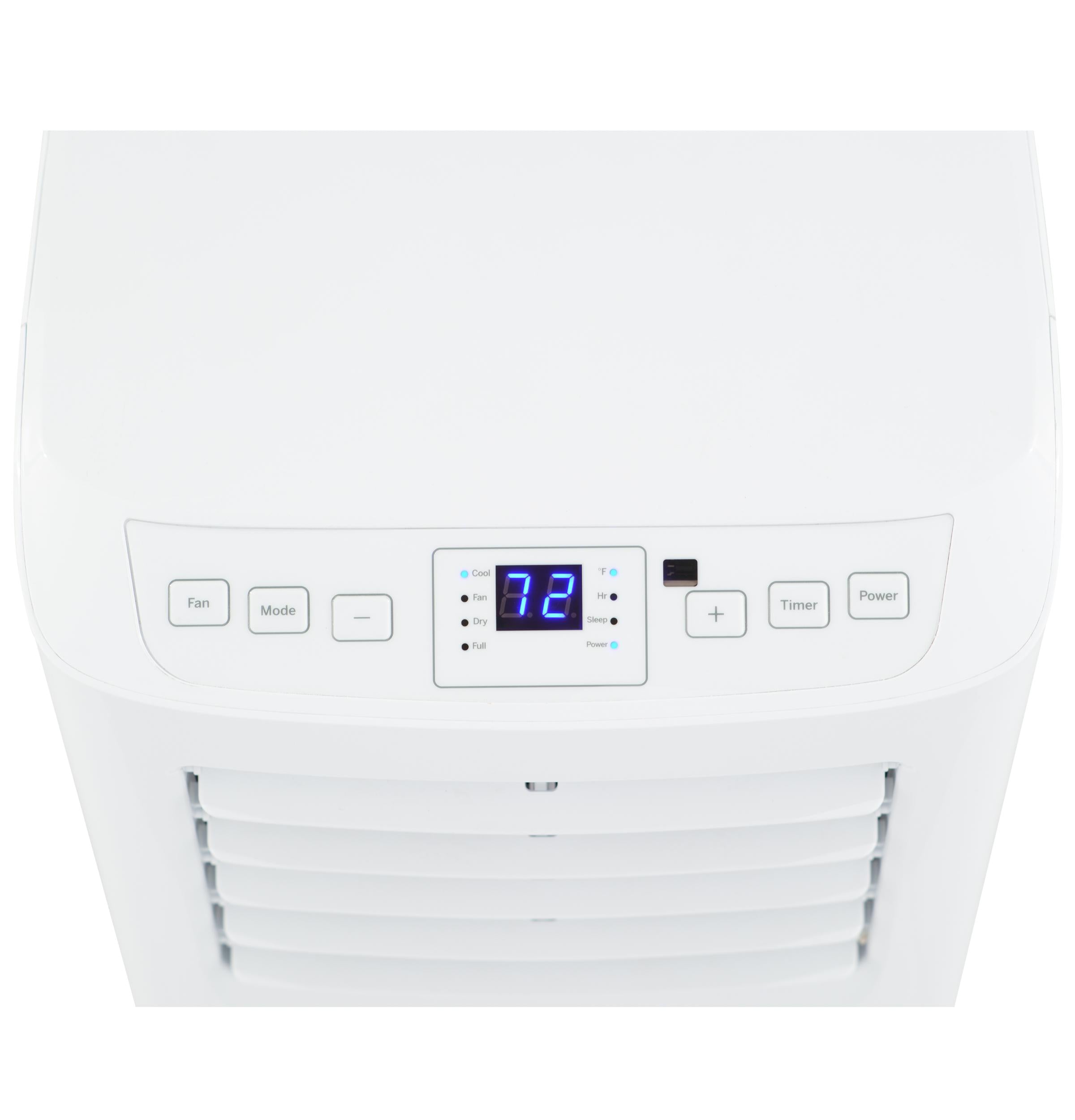 GE APPLIANCES APFD05JASW GE(R) 5,100 BTU Portable Air Conditioner with Dehumidifier and Remote, White - APFD05JASW-KT