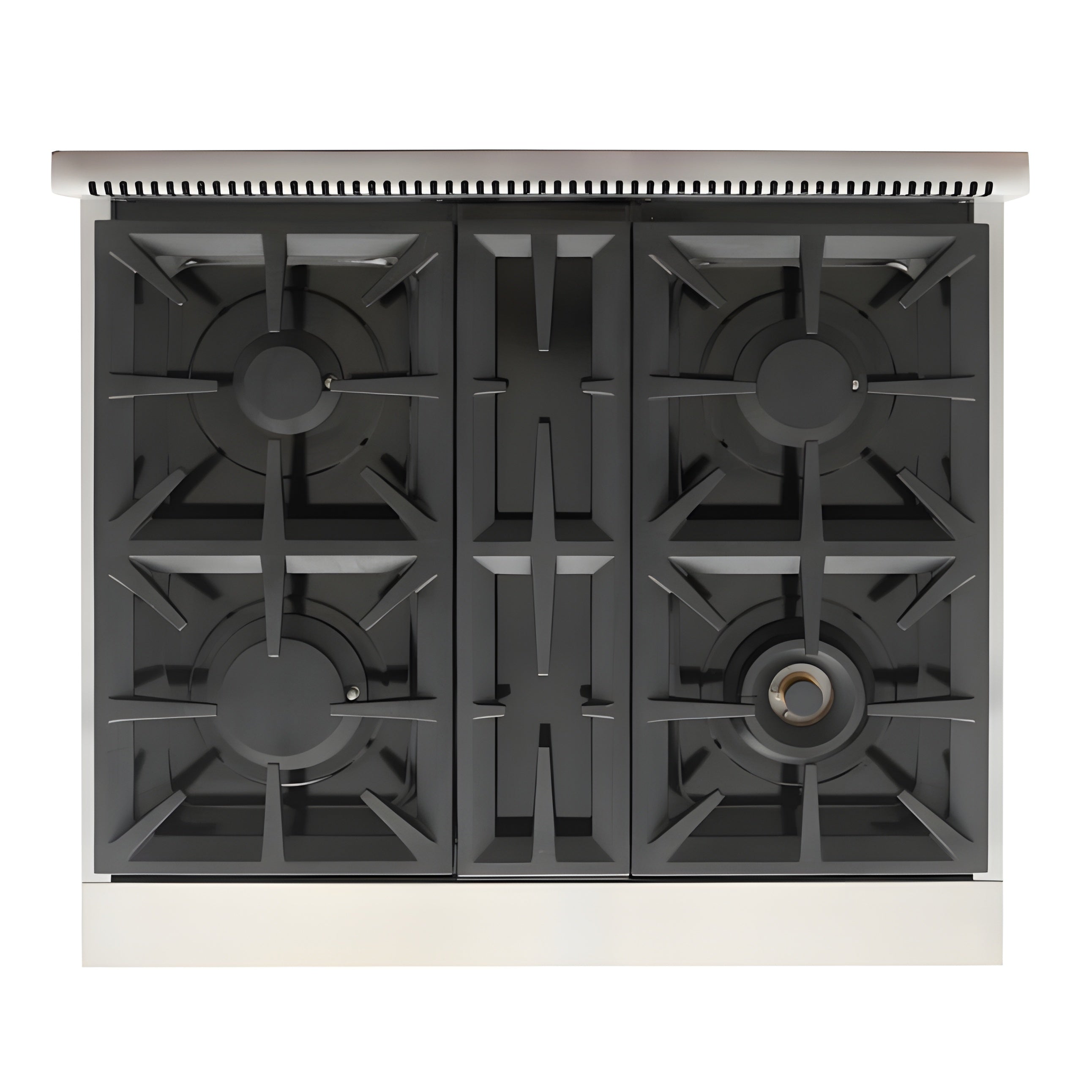 Kucht Professional 30" 4.2 cu. ft. Propane Gas Range in Cement Gray with Silver Accents - KFX300/LP-GY