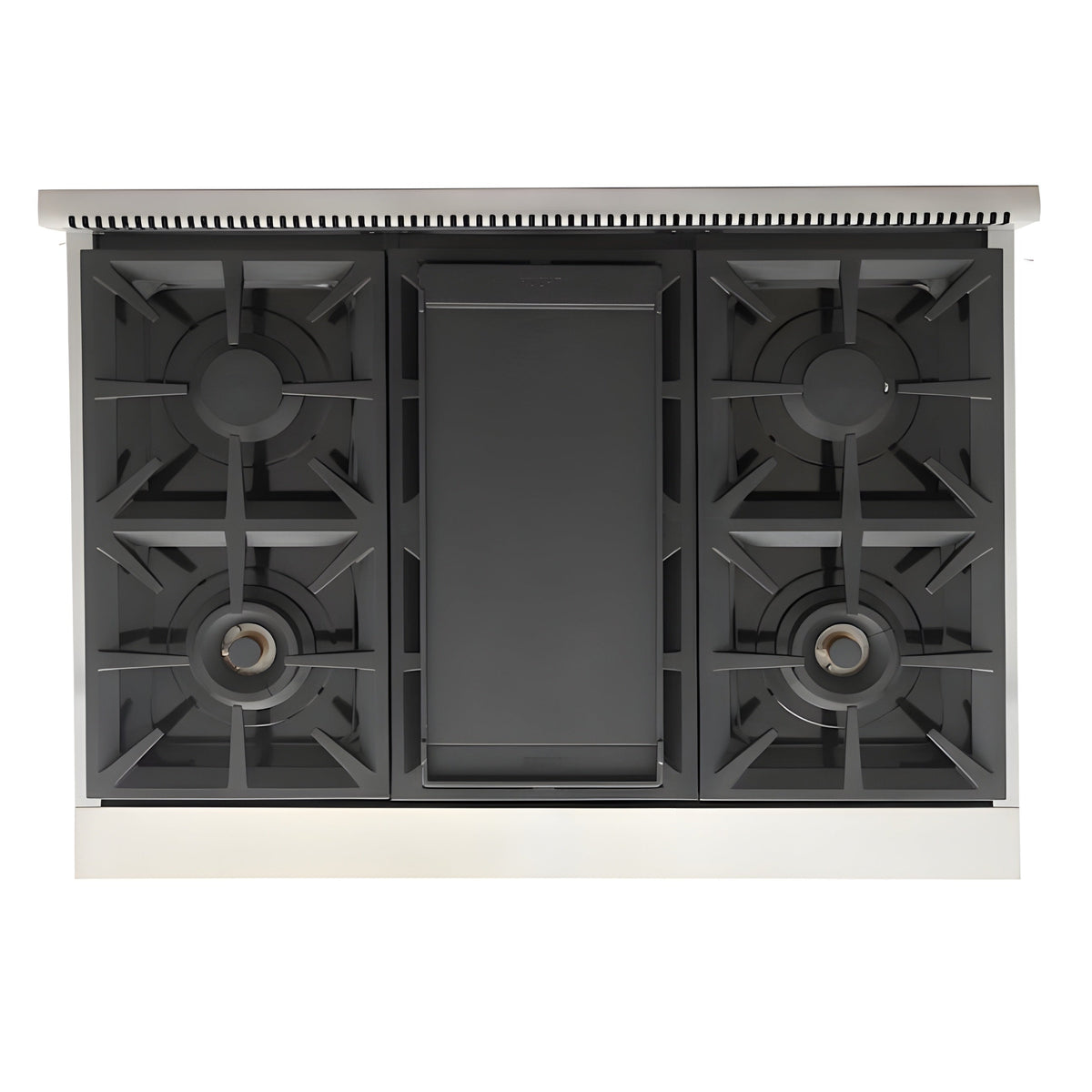 Kucht Professional 36" 5.2 cu. ft. Propane Gas Range in Black with True Simmer Burners - KFX3600X/LP-BK