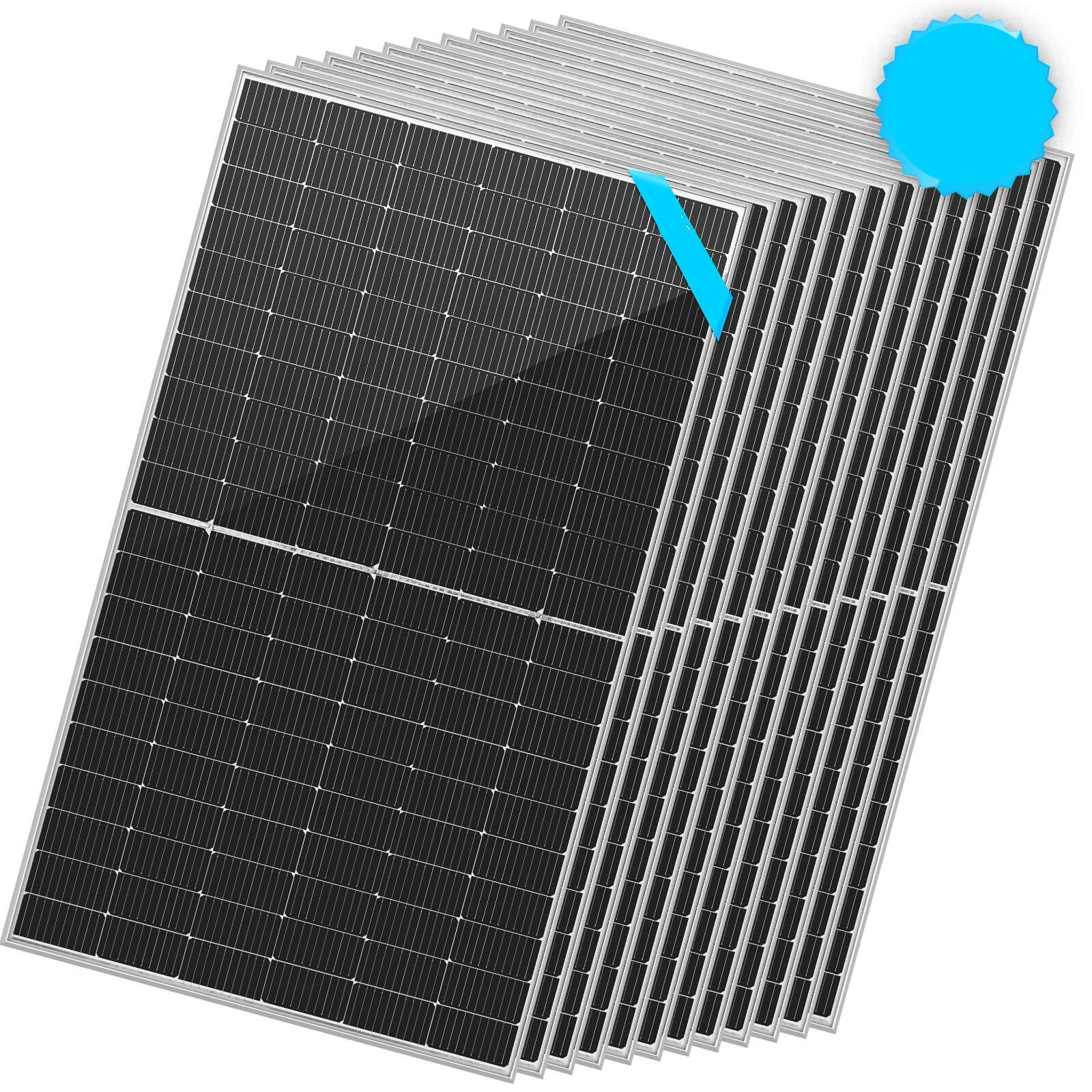 Sun Gold 460 Watt Bifacial PERC Solar Panel - SG-460WBGx2