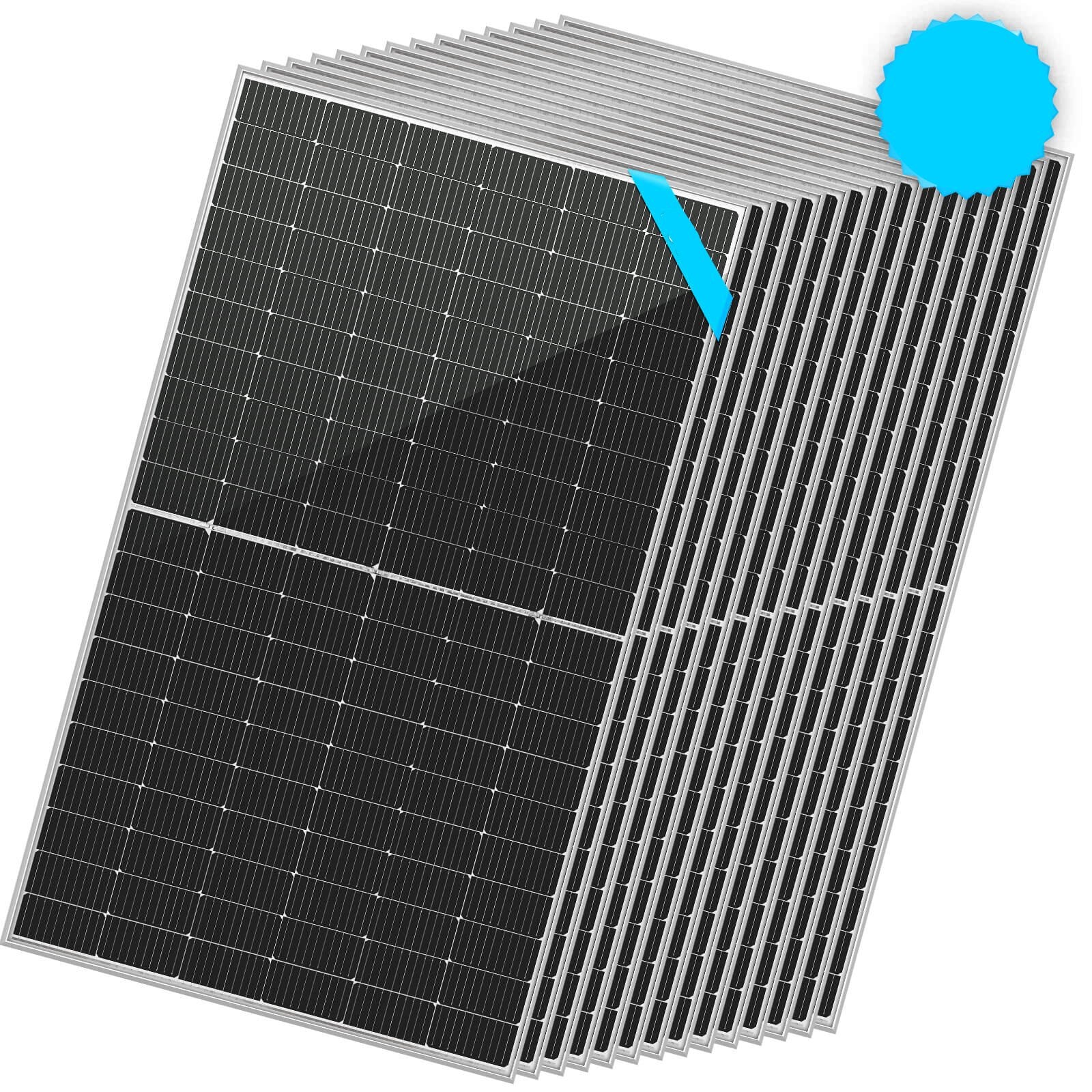 Sun Gold 460 Watt Bifacial PERC Solar Panel - SG-460WBGx2