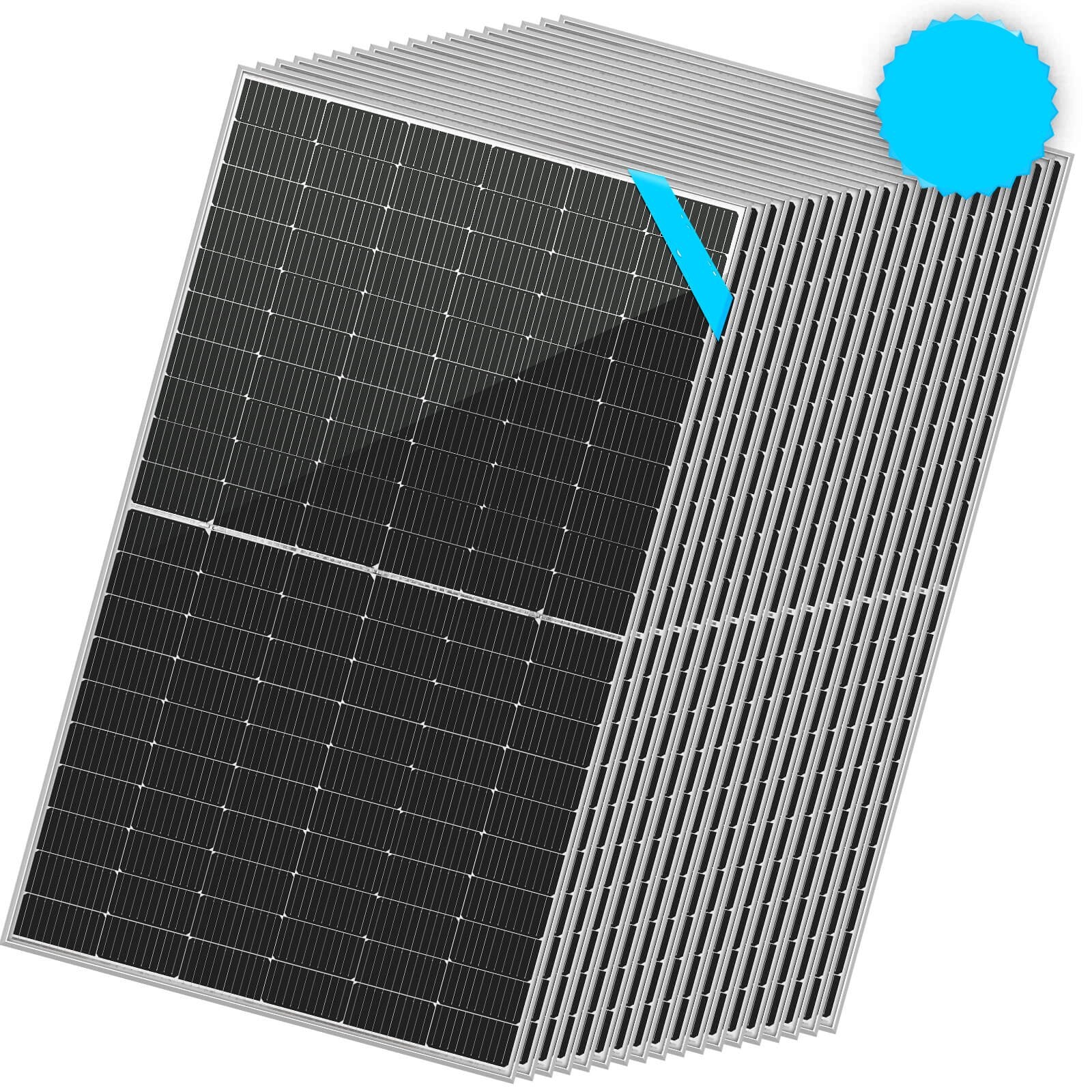 Sun Gold 460 Watt Bifacial PERC Solar Panel - SG-460WBGx2