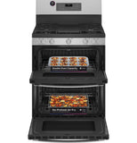 GE APPLIANCES PGB965YPFS GE Profile(TM) 30" Free-Standing Gas Double Oven Convection Fingerprint Resistant Range with No Preheat Air Fry -  PGB965YPFS