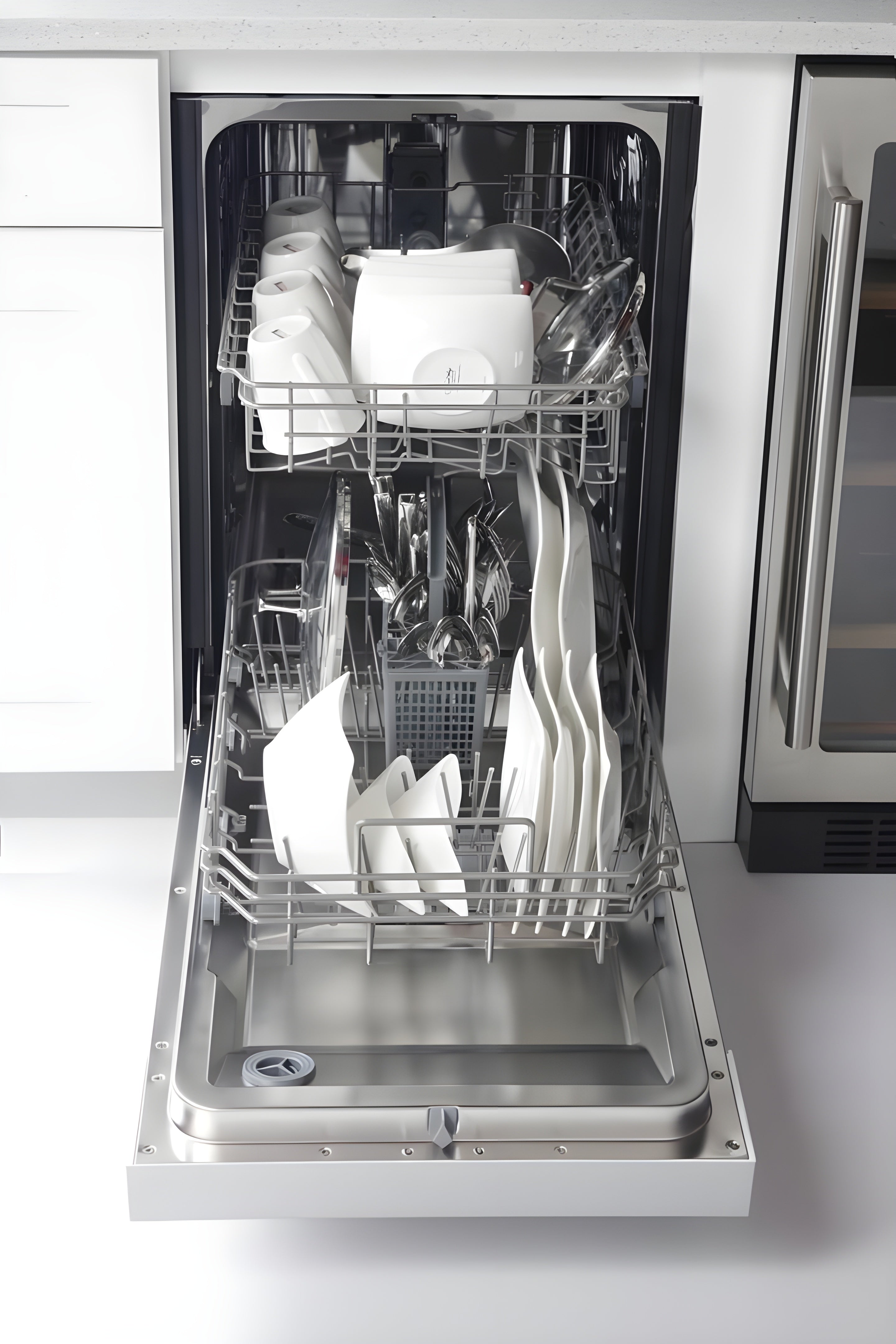 Kucht 18 in. Professional Dishwasher in Stainless Steel with Stainless Steel Tub - K7740D