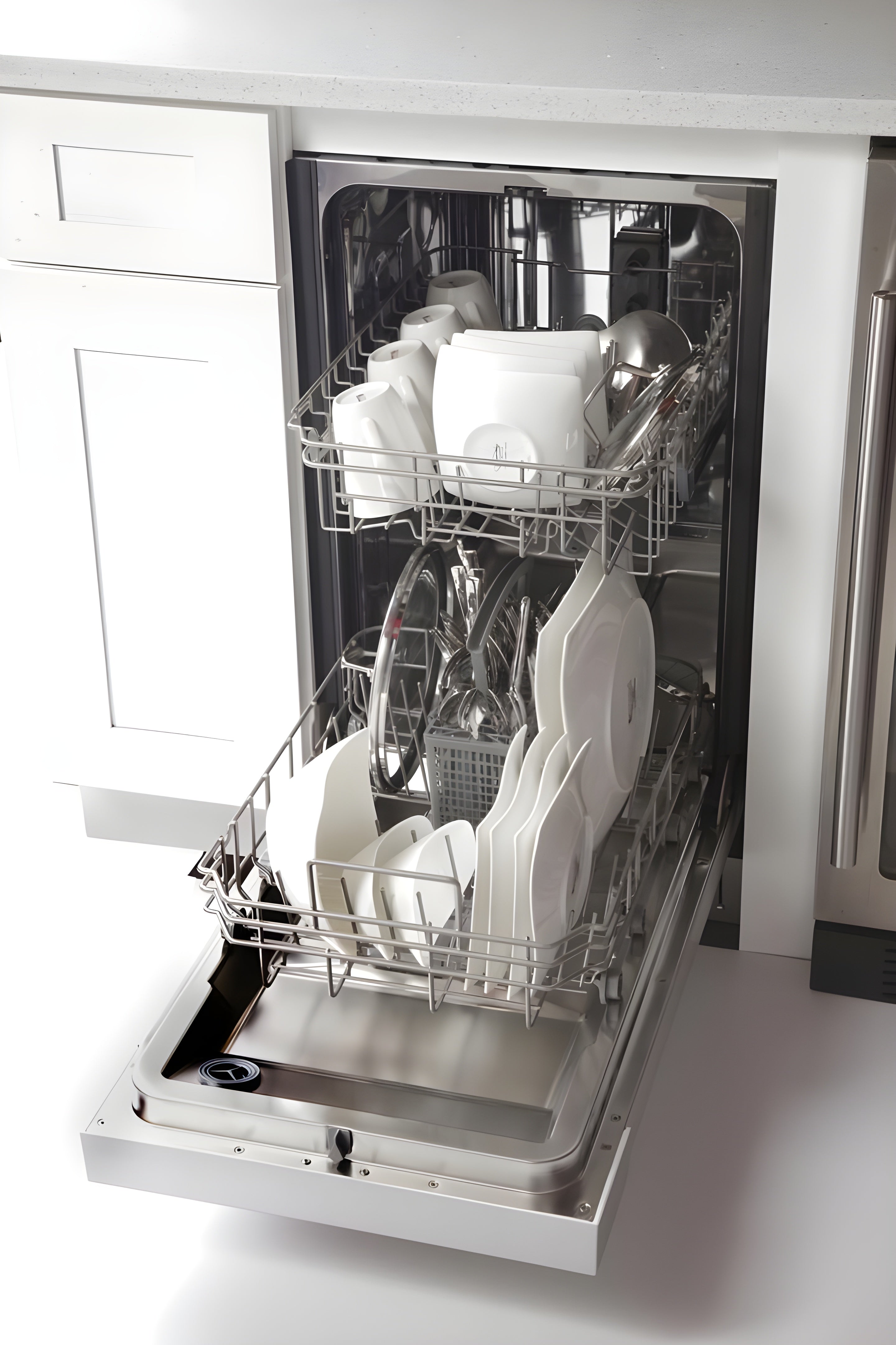 Kucht 18 in. Professional Dishwasher in Stainless Steel with Stainless Steel Tub - K7740D