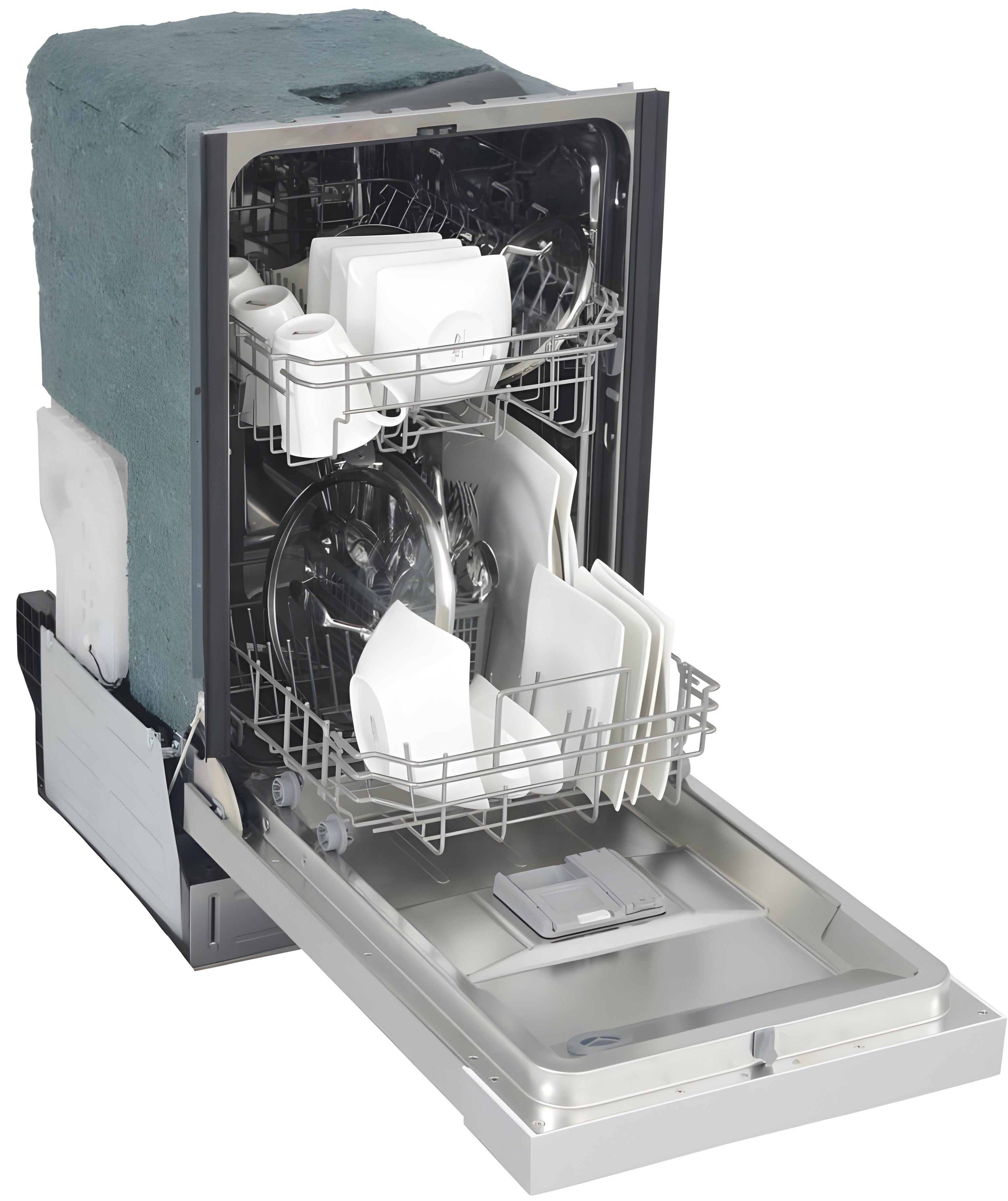 Kucht 18 in. Professional Dishwasher in Stainless Steel with Stainless Steel Tub - K7740D