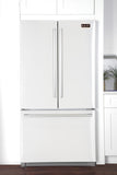 Kucht Professional 36 In. 26.1 cu. ft. Refrigerator with Interior Ice Maker, White - K748FDS-W