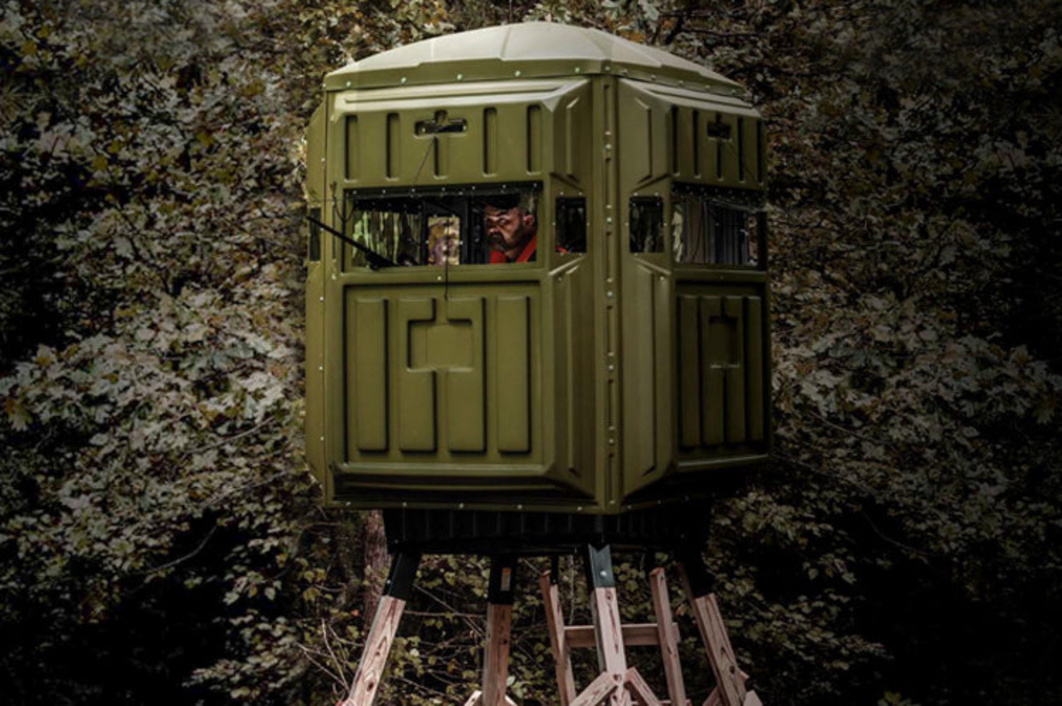 Advantage Hunting Elevated Hunting Blinds With QP Kit Advantage Hunting - 5031060
