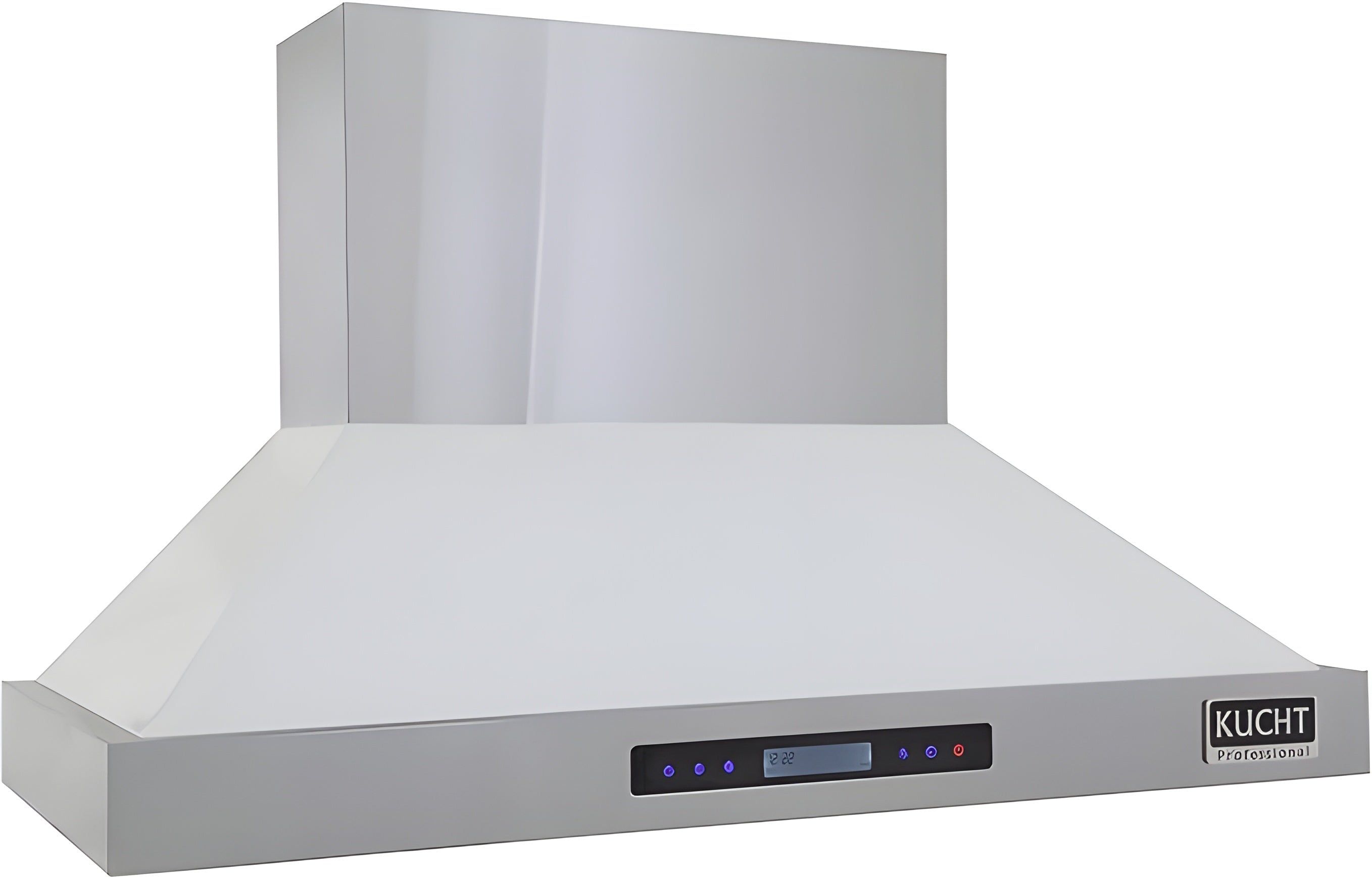 Kucht Professional 48" Wall Mount Range Hood 1,200 CFM in White - KRH4815-W