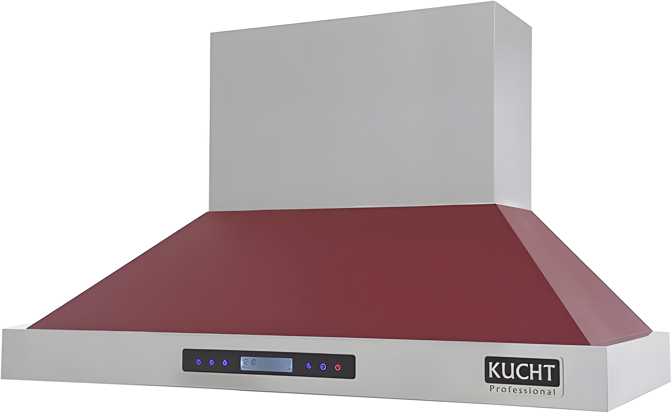 Kucht Professional 48" Wall Mount Range Hood 1,200 CFM in Red - KRH4815-R