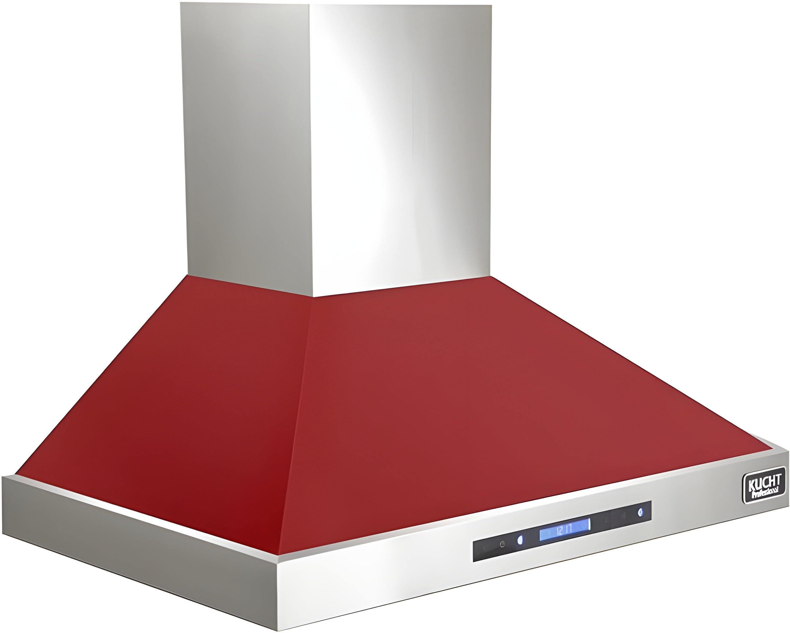 Kucht Professional 36" Wall Mount Range Hood 900 CFM in Red - KRH3615-R