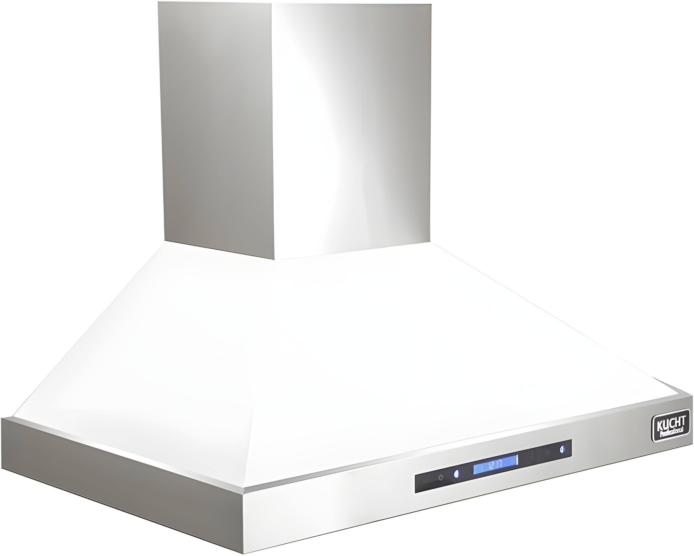 Kucht Professional 36" Wall Mount Range Hood 900 CFM in White - KRH3615-W