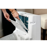 GE APPLIANCES APSA13YBMW GE(R) 14,000 BTU Heat/Cool Portable Air Conditioner for Medium Rooms up to 550 sq ft. (9,950 BTU SACC) - APSA13YBMW-KT