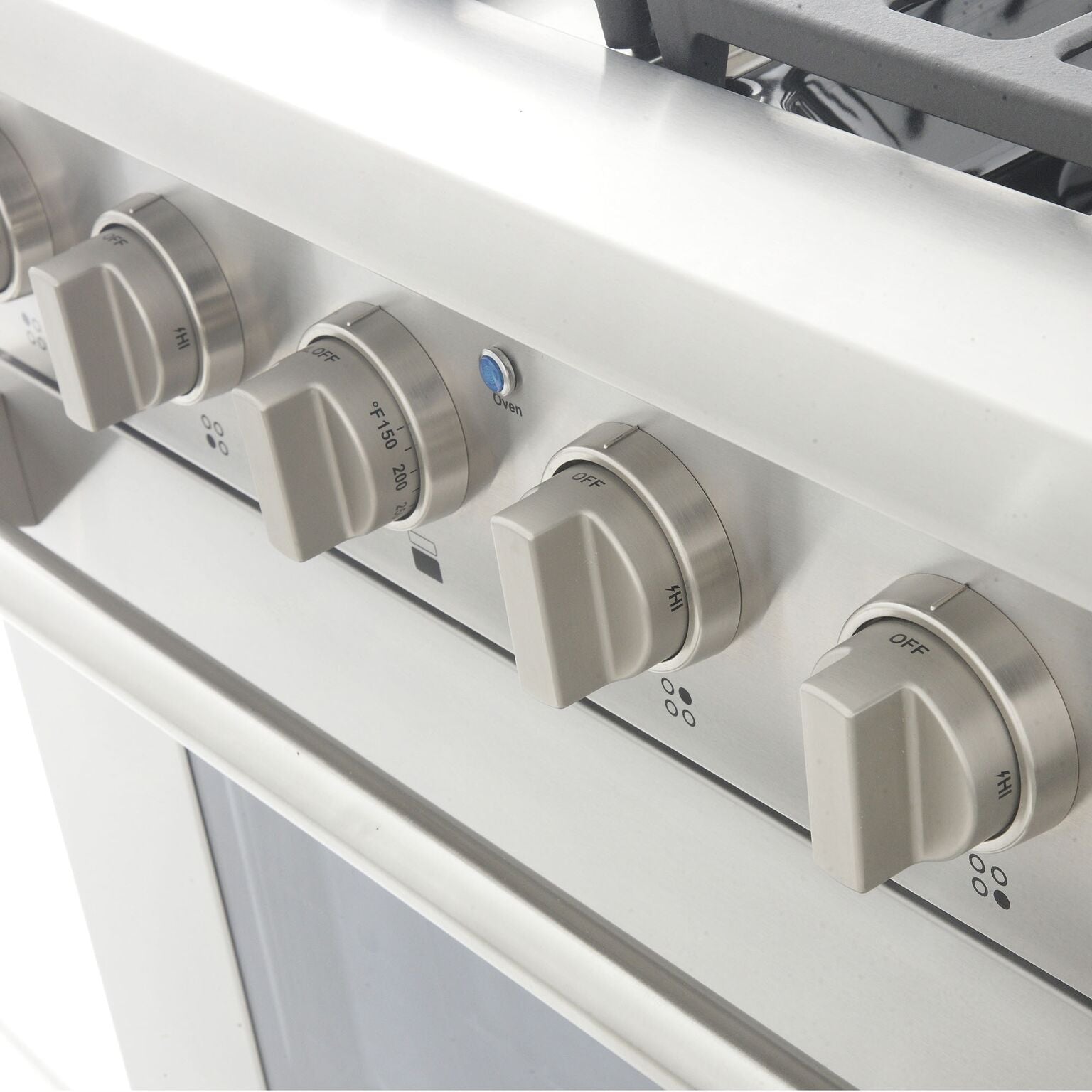 Kucht Professional 30 in. 4.2 cu ft. Natural Gas Range with Silver Knobs - KRG3080U-S