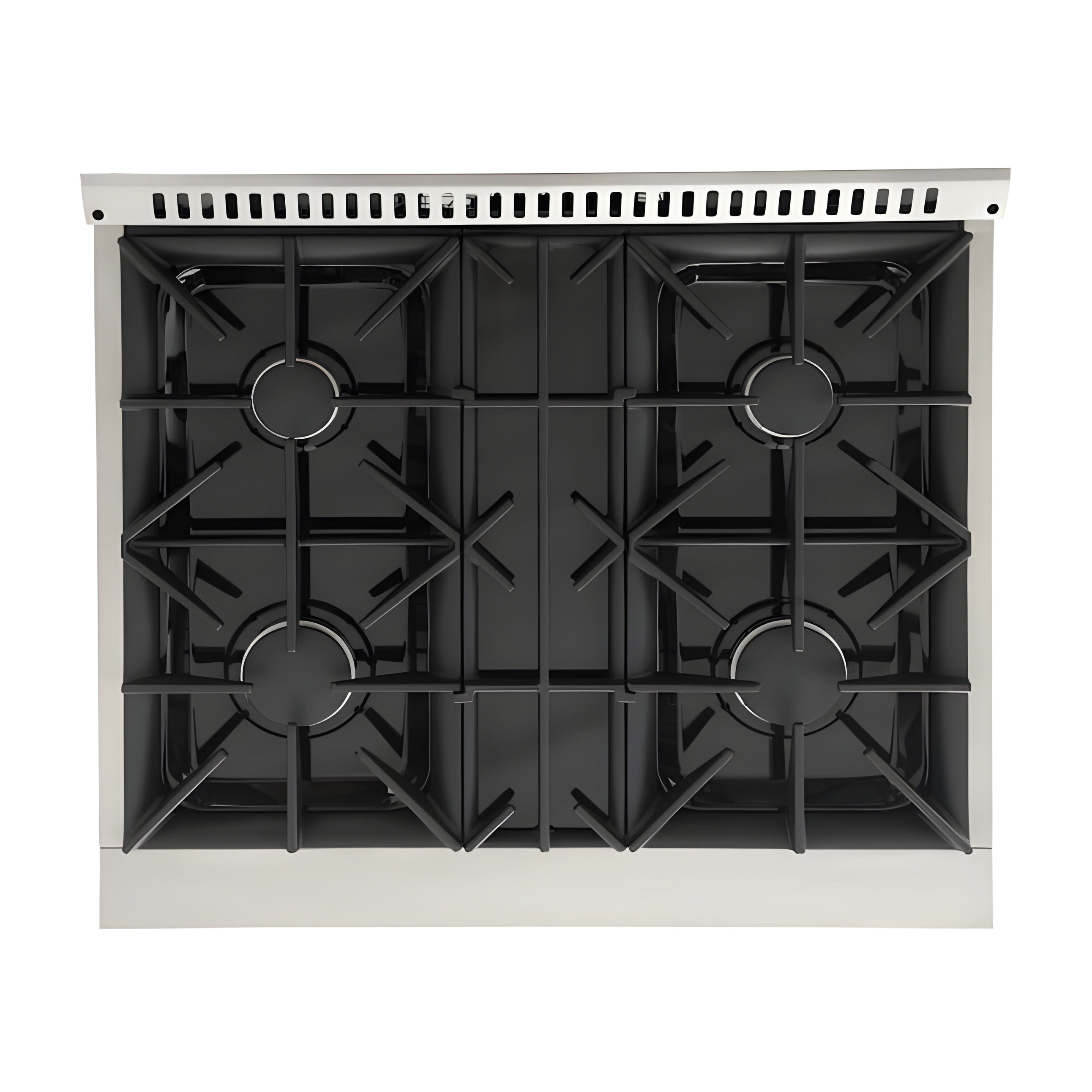 Kucht 30" Pro-Style Natural Gas Dual Fuel Range in White with Rose Gold Accents -  KDF302-W-ROSE