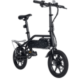Jetson J5 Up To 30 Mile Range 15 MPH 14" Tires 350W Foldable Electric Bike New - JJ5-BLK