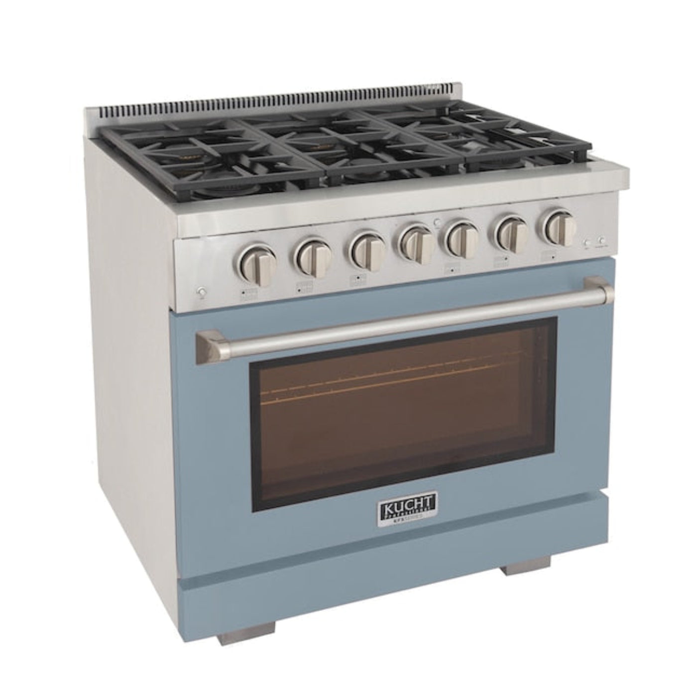 Kucht Professional 30" 4.2 cu. ft. Natural Gas Range in Stainless Steel with True Simmer Burners -KFX3000X-S