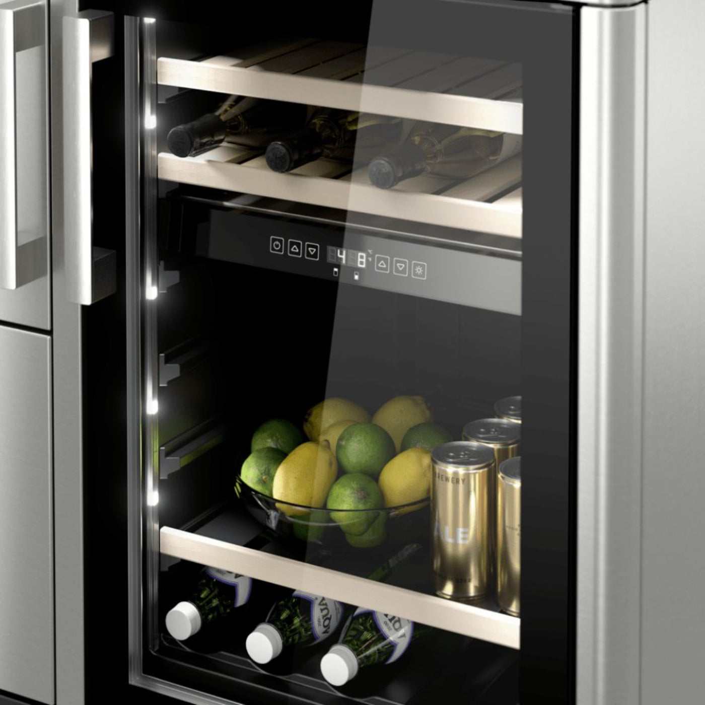 Dometic Outdoor mobile bar, dual zone refrigerator - MoBar 550S