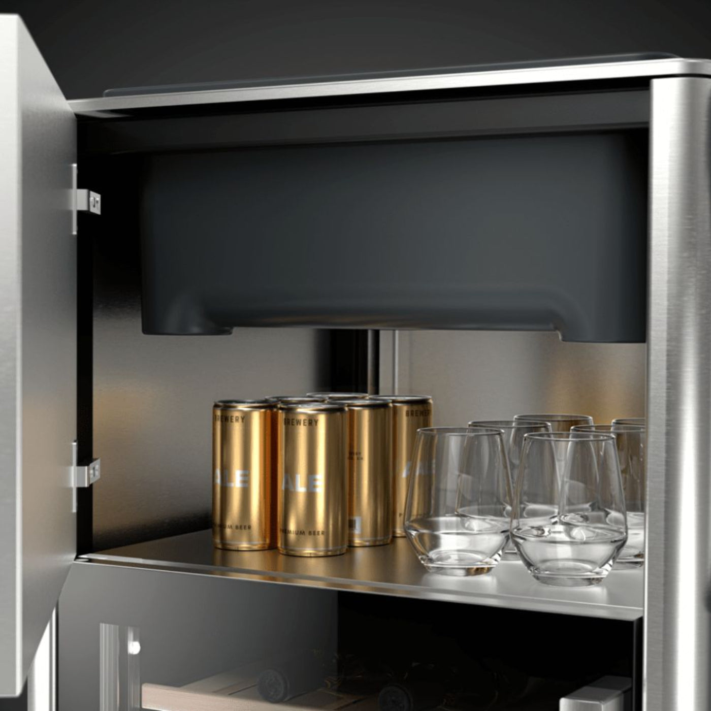 Dometic Outdoor Mobile Bar, Single Zone Refirigerator - MoBar 300S