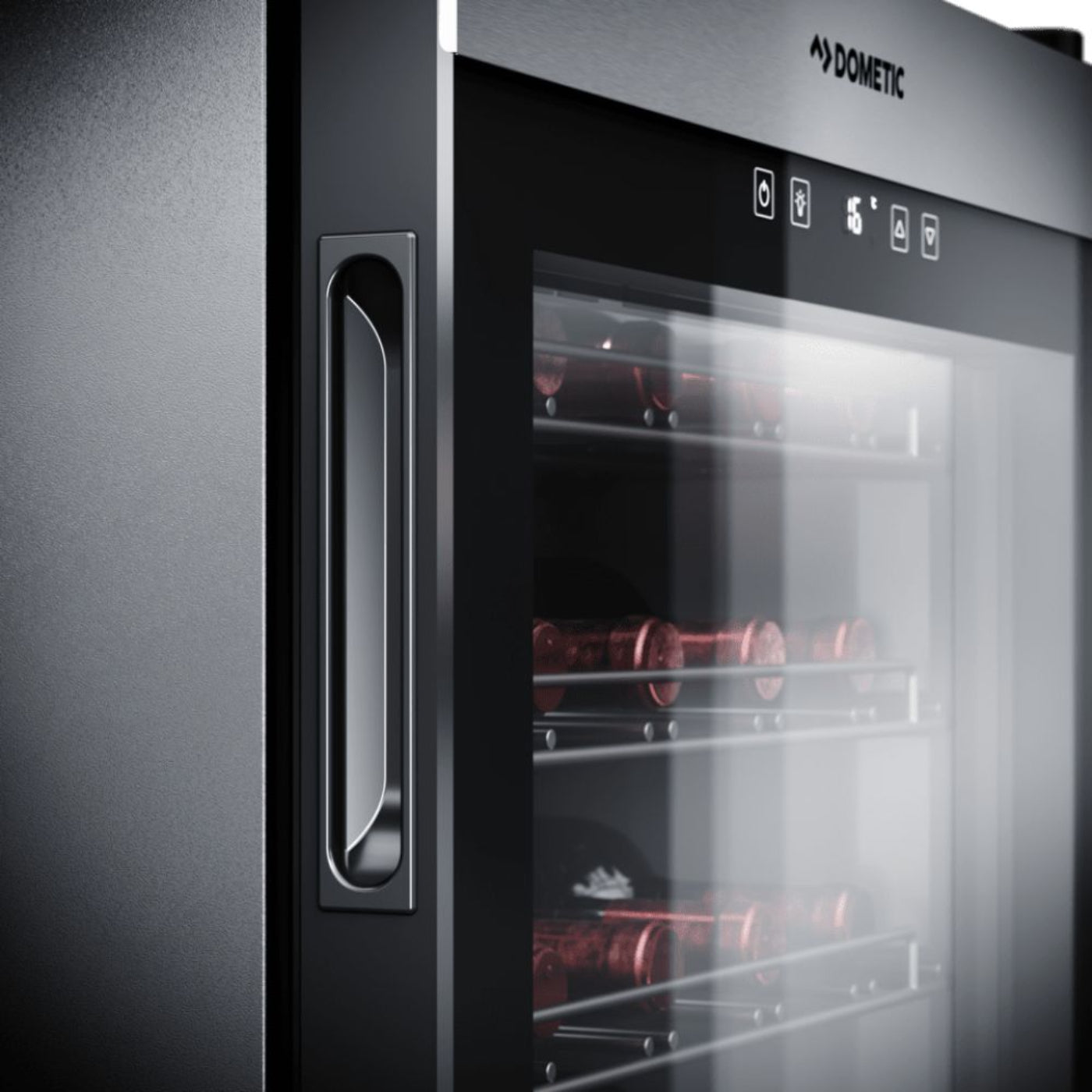 Dometic 19-inch Single-zone Freestanding Wine Cooler, 75 bottles - C75F