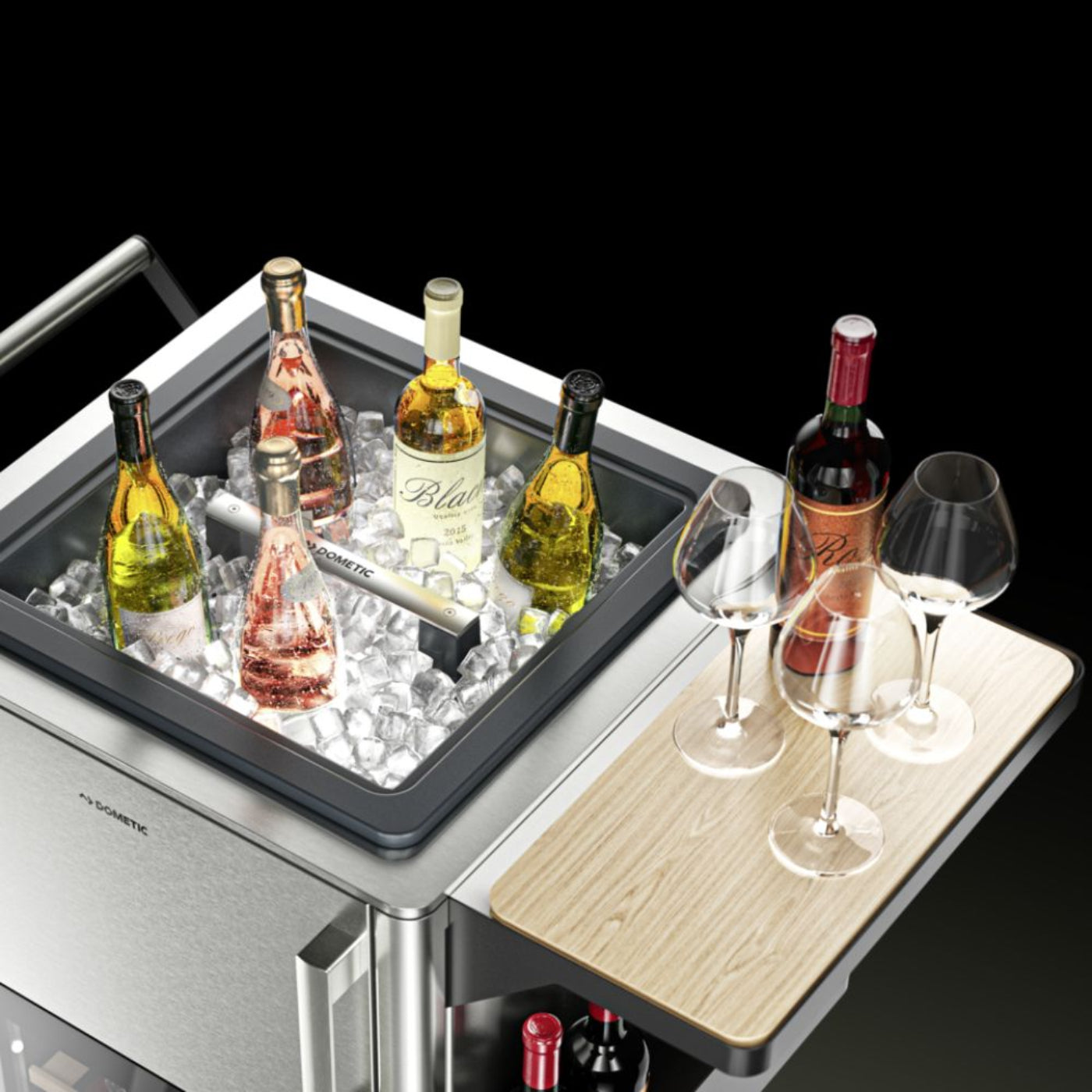 Dometic Outdoor Mobile Bar, Single Zone Refirigerator - MoBar 300S