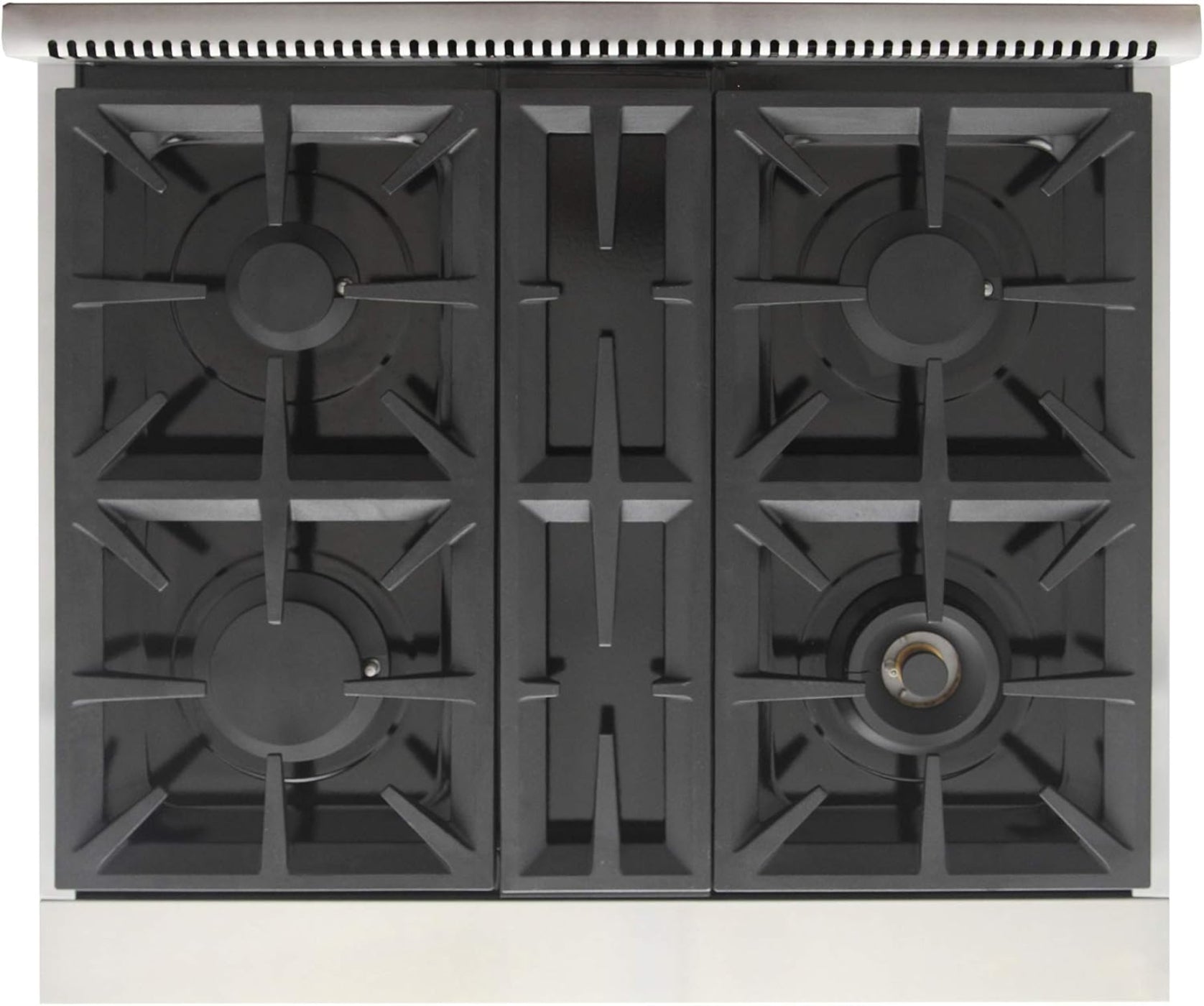 Kucht Professional 30" 4.2 cu. ft. Natural Gas Range in Stainless Steel with Blue Accents - KFX300-B