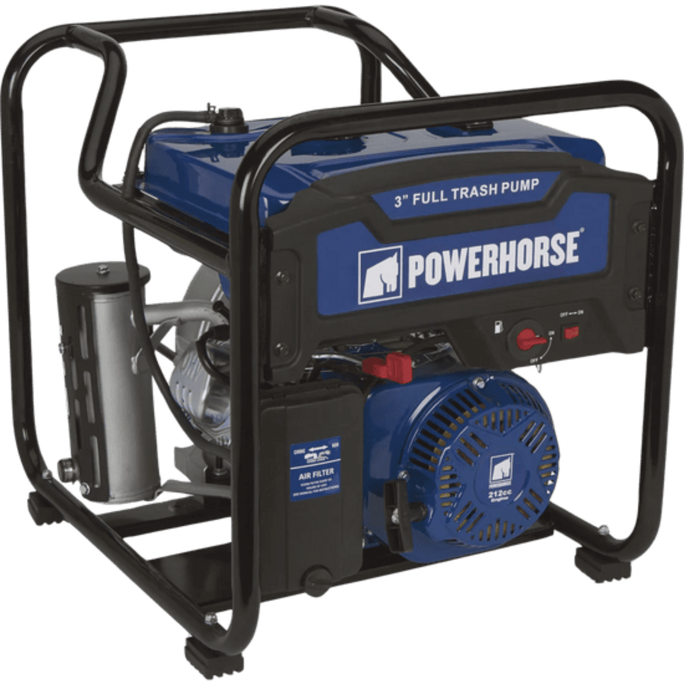 Powerhorse Full Trash 3" Water Pump Extended Run 197 GPM - 750127