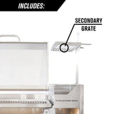 Tagwood Freestanding Argentine Grill with Lid Stainless Steel - BBQ01SS
