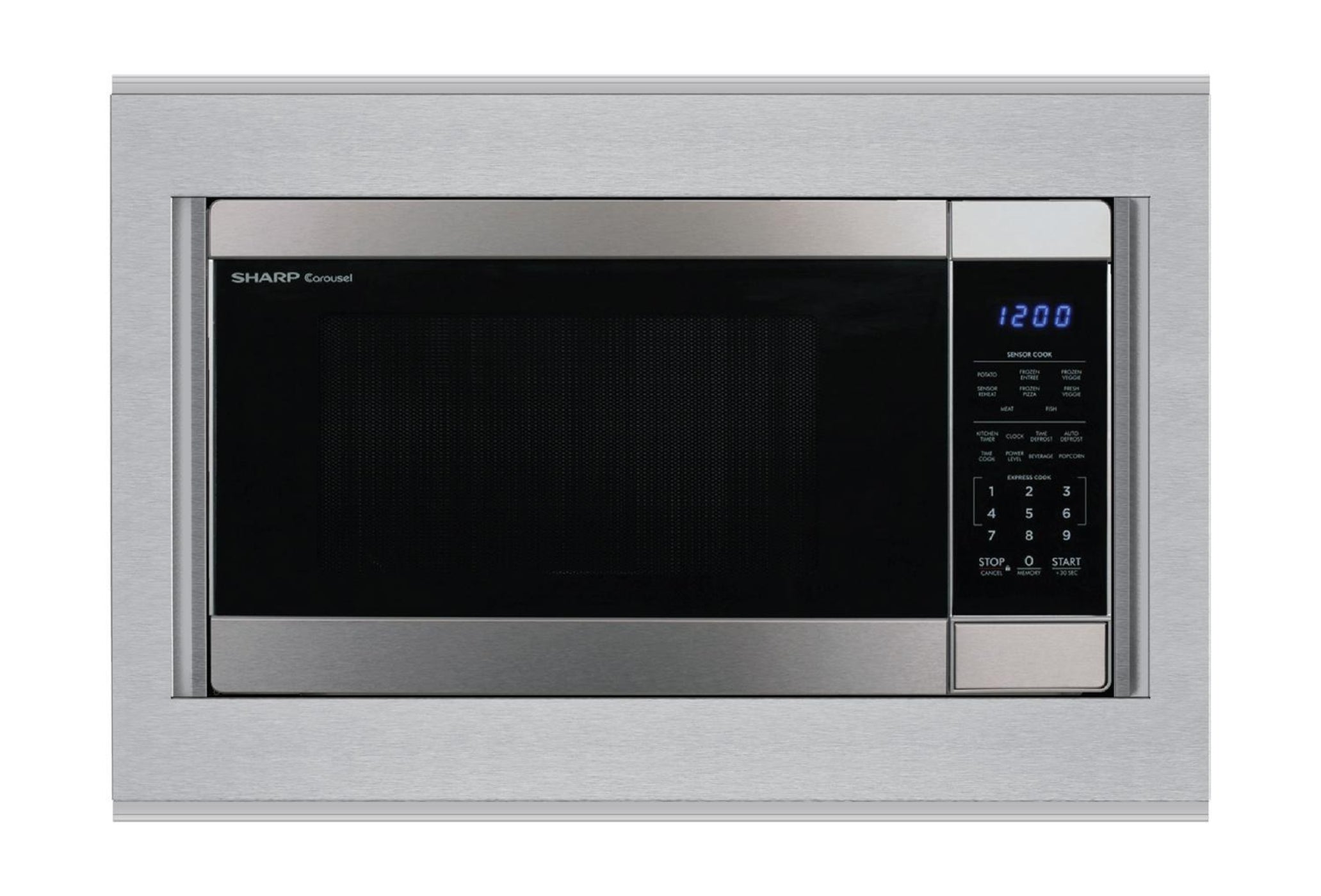 Sharp 27 in. Built-In Microwave Trim Kit - SKM427F9HS-KT