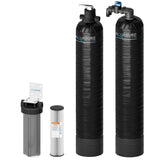 Aquasure Serene Series | 15 GPM Salt-Free Conditioning Bundle with Fortitude Pro Whole House Water Treatment System & Pleated Sediment Pre-Filter - AS-SF15CK