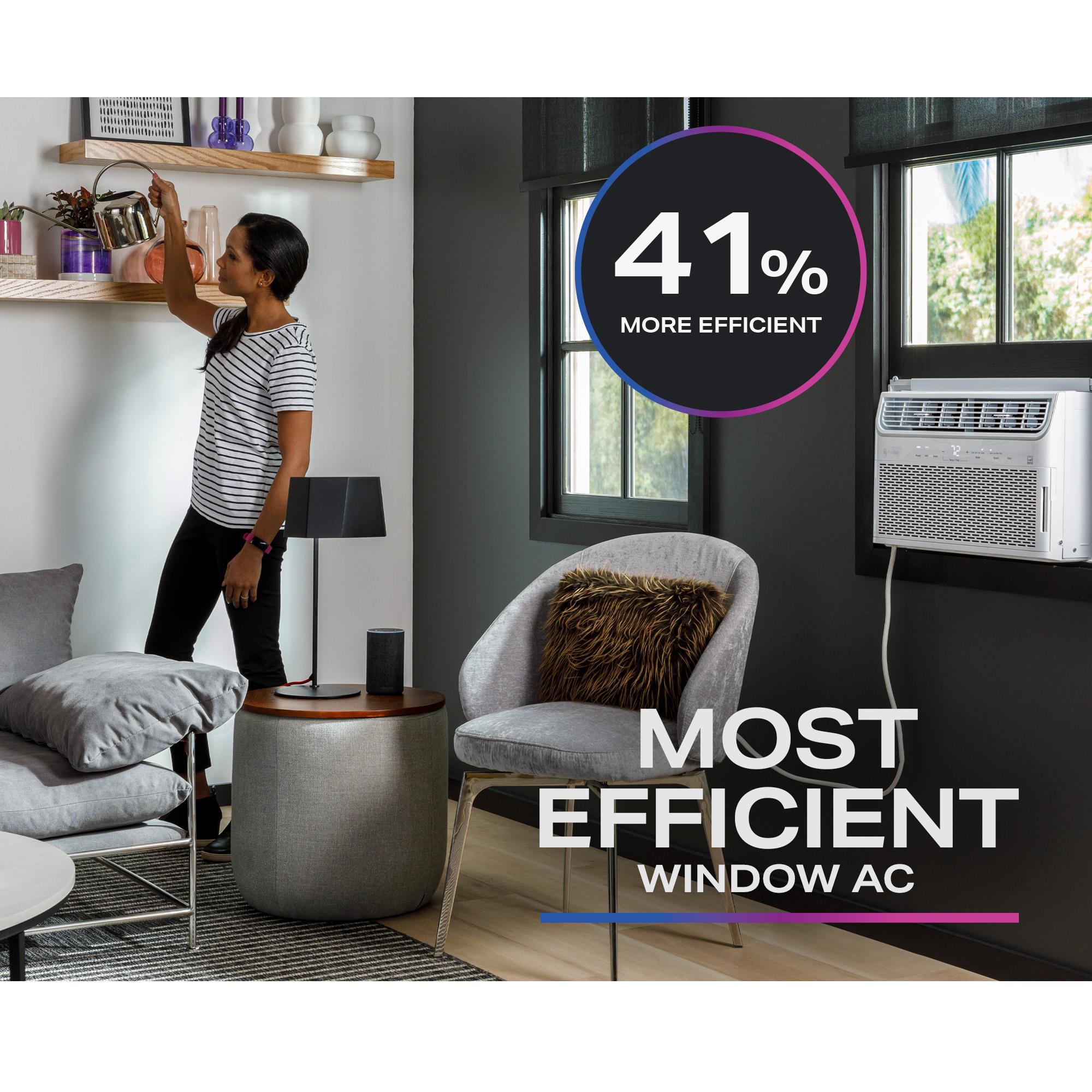 GE APPLIANCES AHTR10AC GE Profile(TM) ENERGY STAR(R) 10,000 BTU Inverter Smart Ultra Quiet Window Air Conditioner for Medium Rooms up to 450 sq. ft. - AHTR10AC-KT