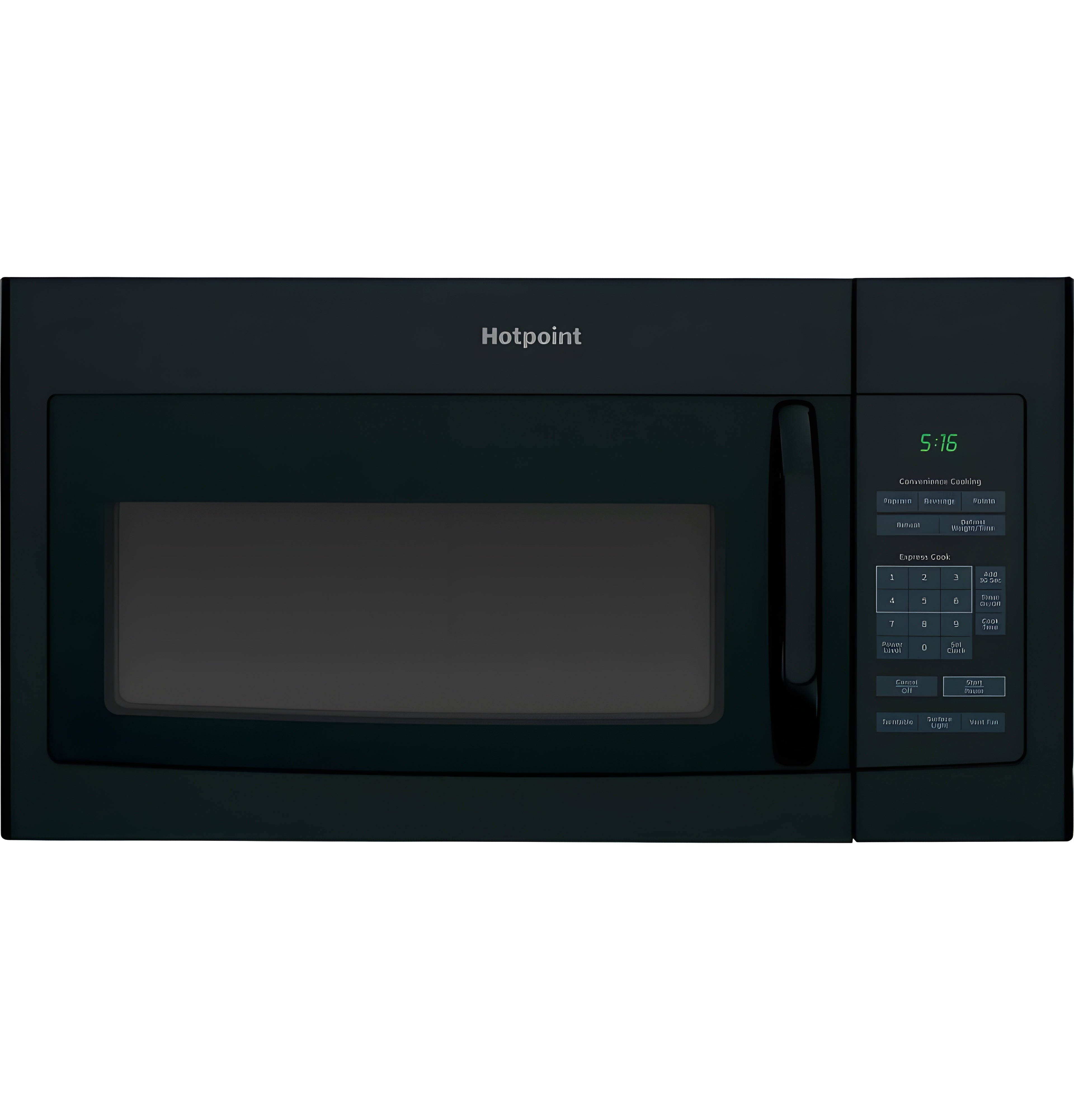 HOTPOINT 1.6 Cu. Ft. Over-the-Range Microwave Oven - RVM5160DHBB-KT