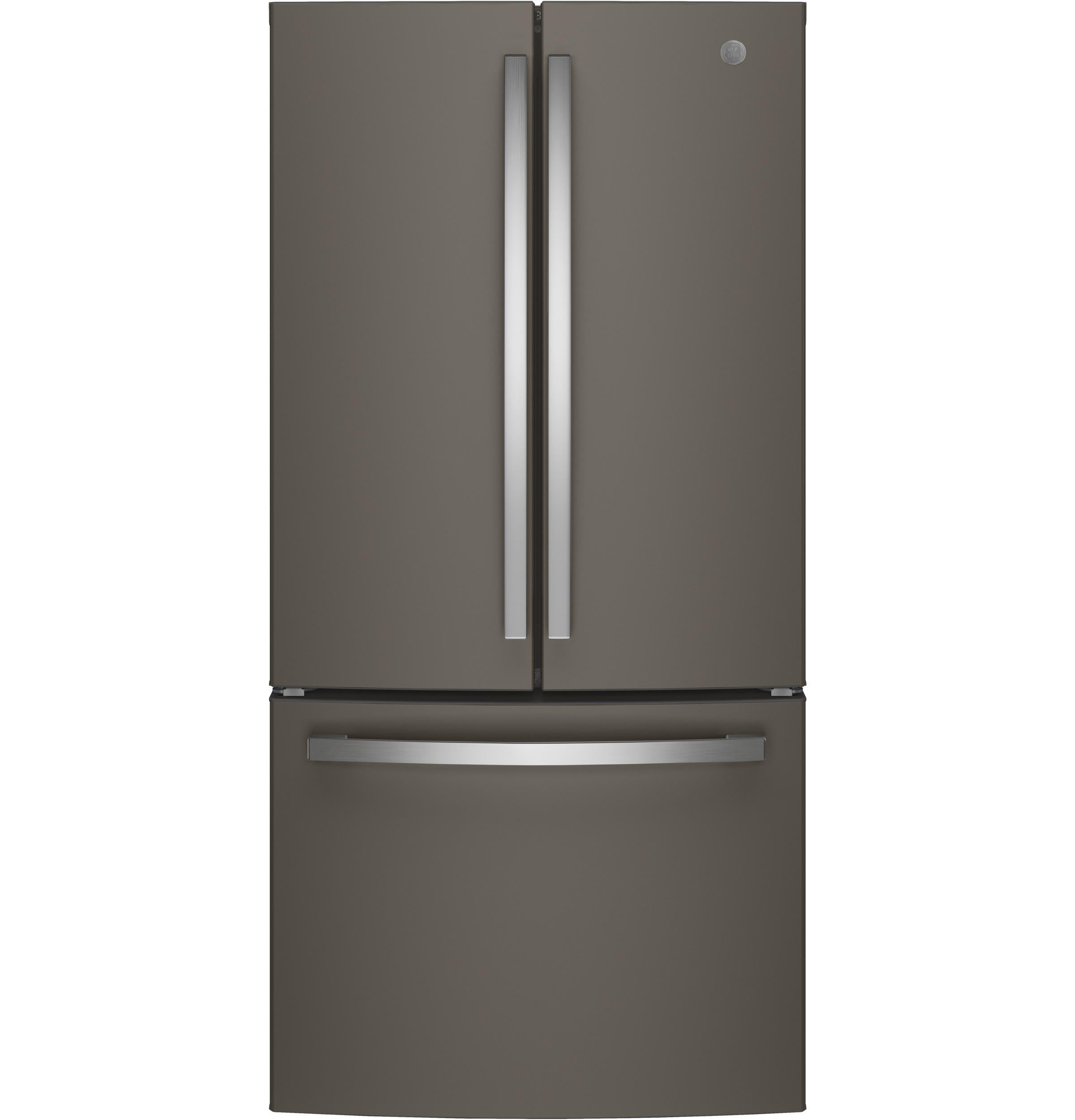 GE APPLIANCES GNE25JMKES GE® ENERGY STAR® 24.7 Cu. Ft. French-Door Refrigerator - GNE25JMKES-KT