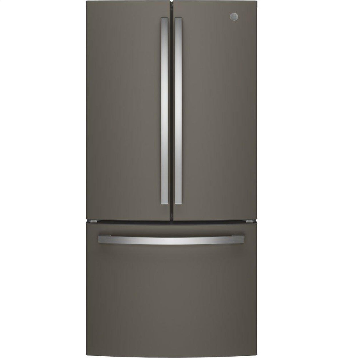GE APPLIANCES GNE25JMKES GE® ENERGY STAR® 24.7 Cu. Ft. French-Door Refrigerator - GNE25JMKES-KT