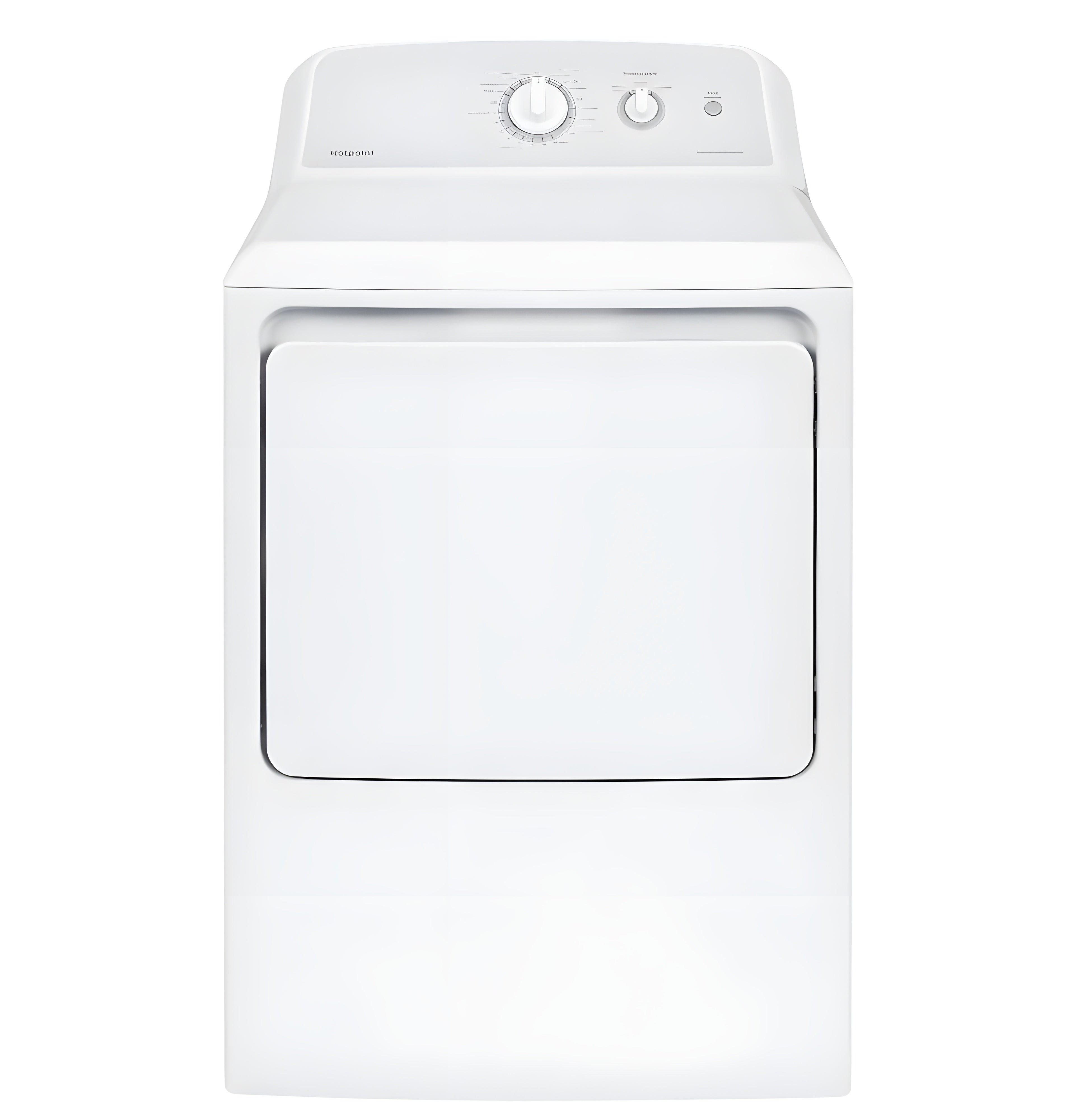 HOTPOINT 6.2 cu. ft. Capacity aluminized alloy Gas Dryer - HTX24GASKWS-KT