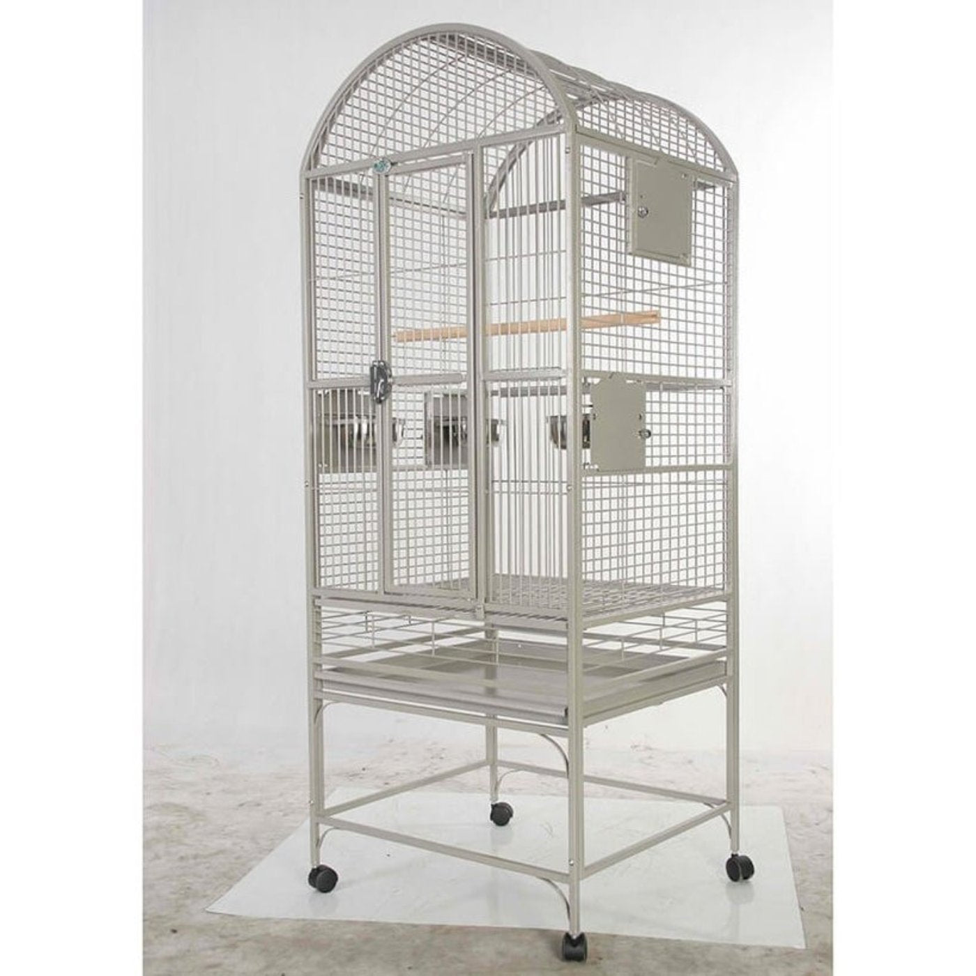 A&E 24"X22" Dome Top Bird Cage - 9002422 Black